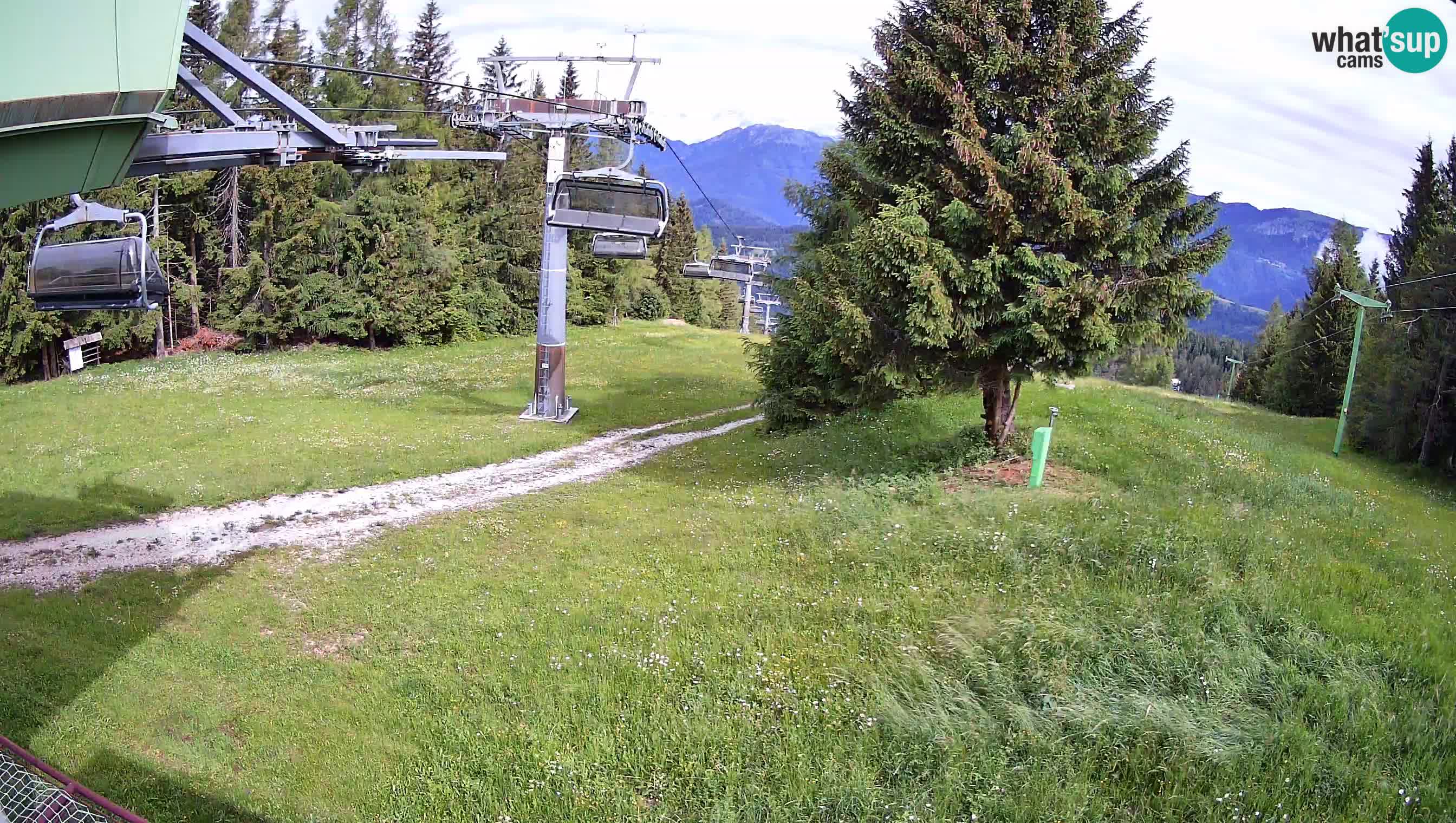 Skijalište Cerkno web kamera Lom – Slovenija
