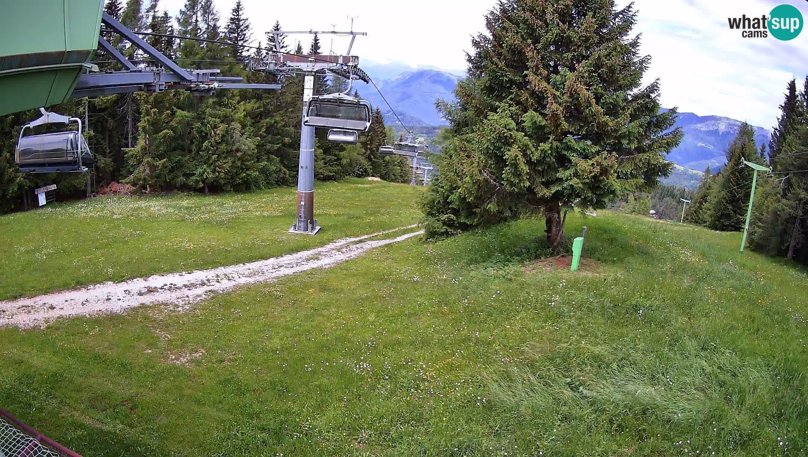 Skijalište Cerkno web kamera Lom – Slovenija