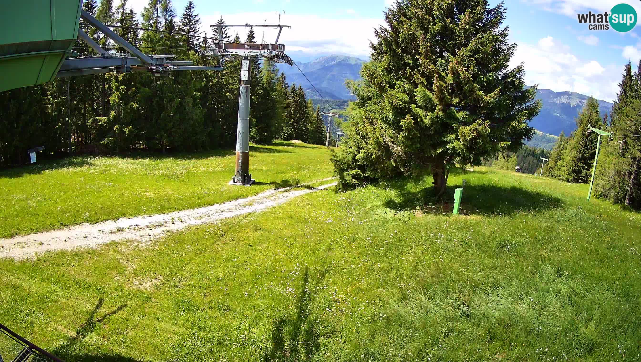Centre de ski de Cerkno webcam Lom – Slovénie