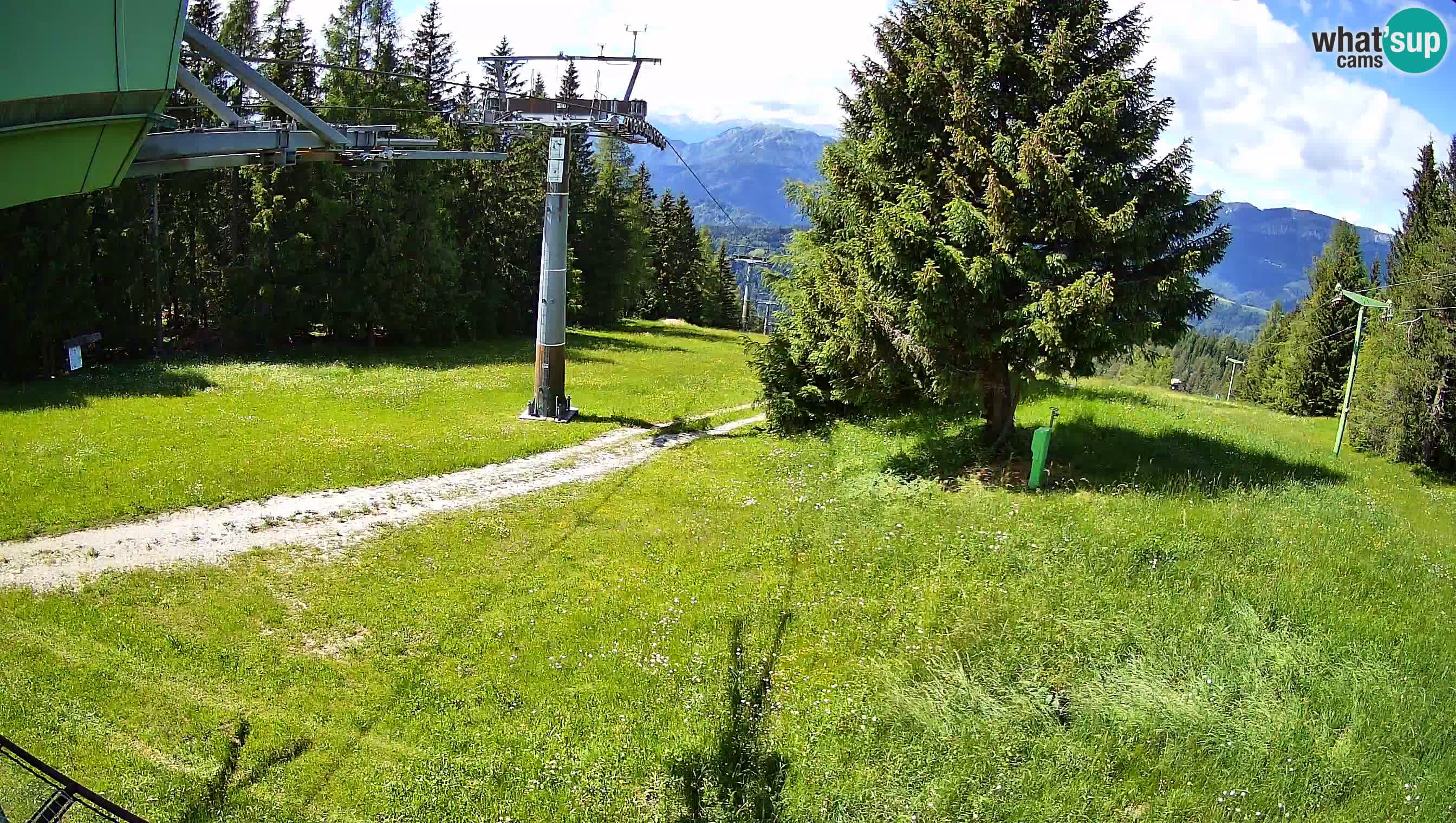 Skijalište Cerkno web kamera Lom – Slovenija