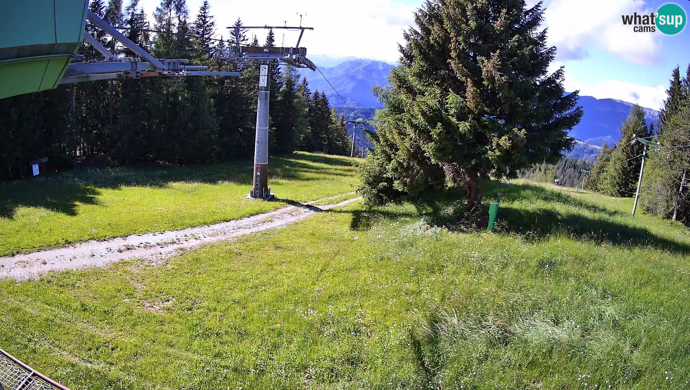 Centre de ski de Cerkno webcam Lom – Slovénie