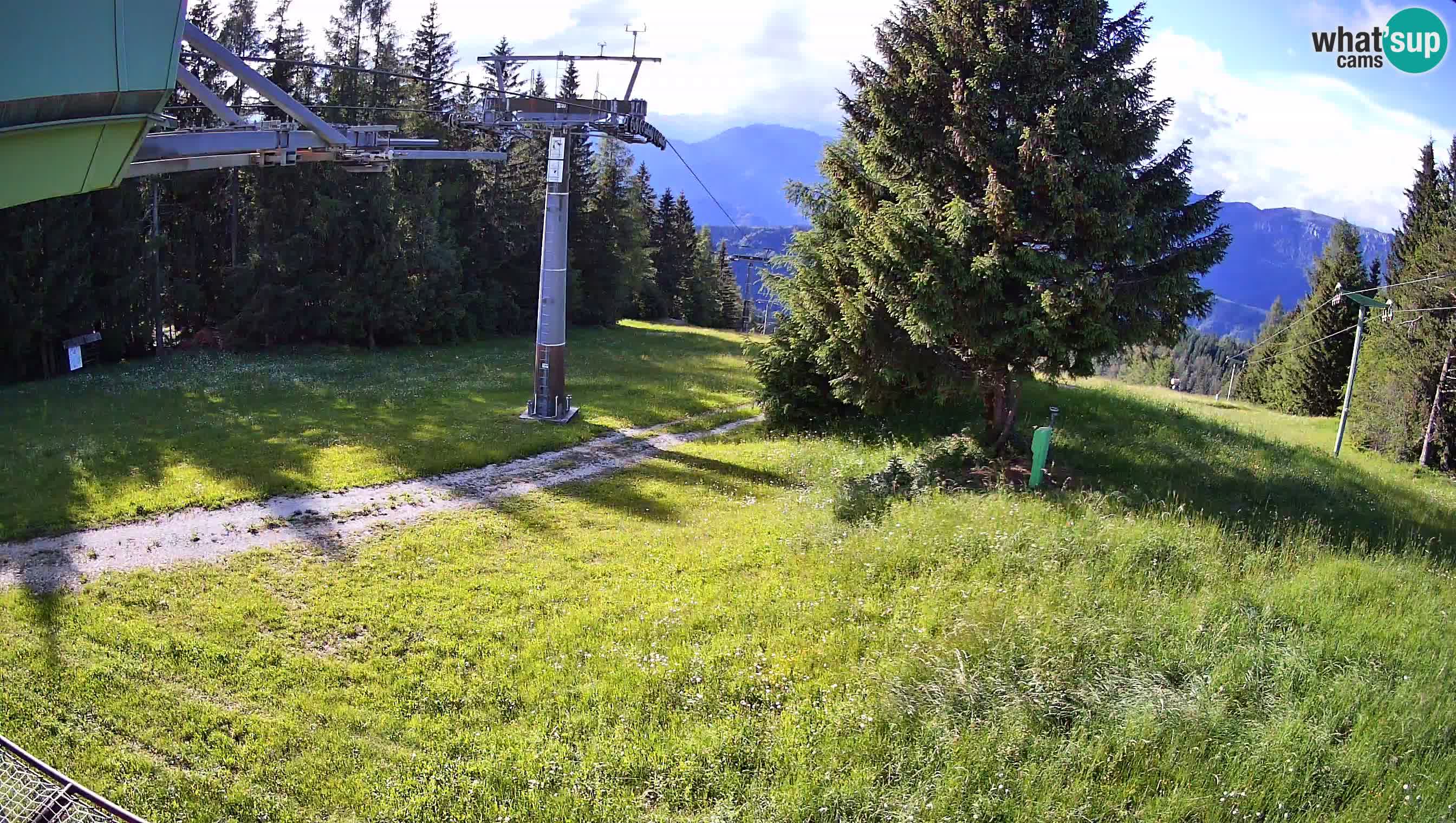 Centre de ski de Cerkno webcam Lom – Slovénie