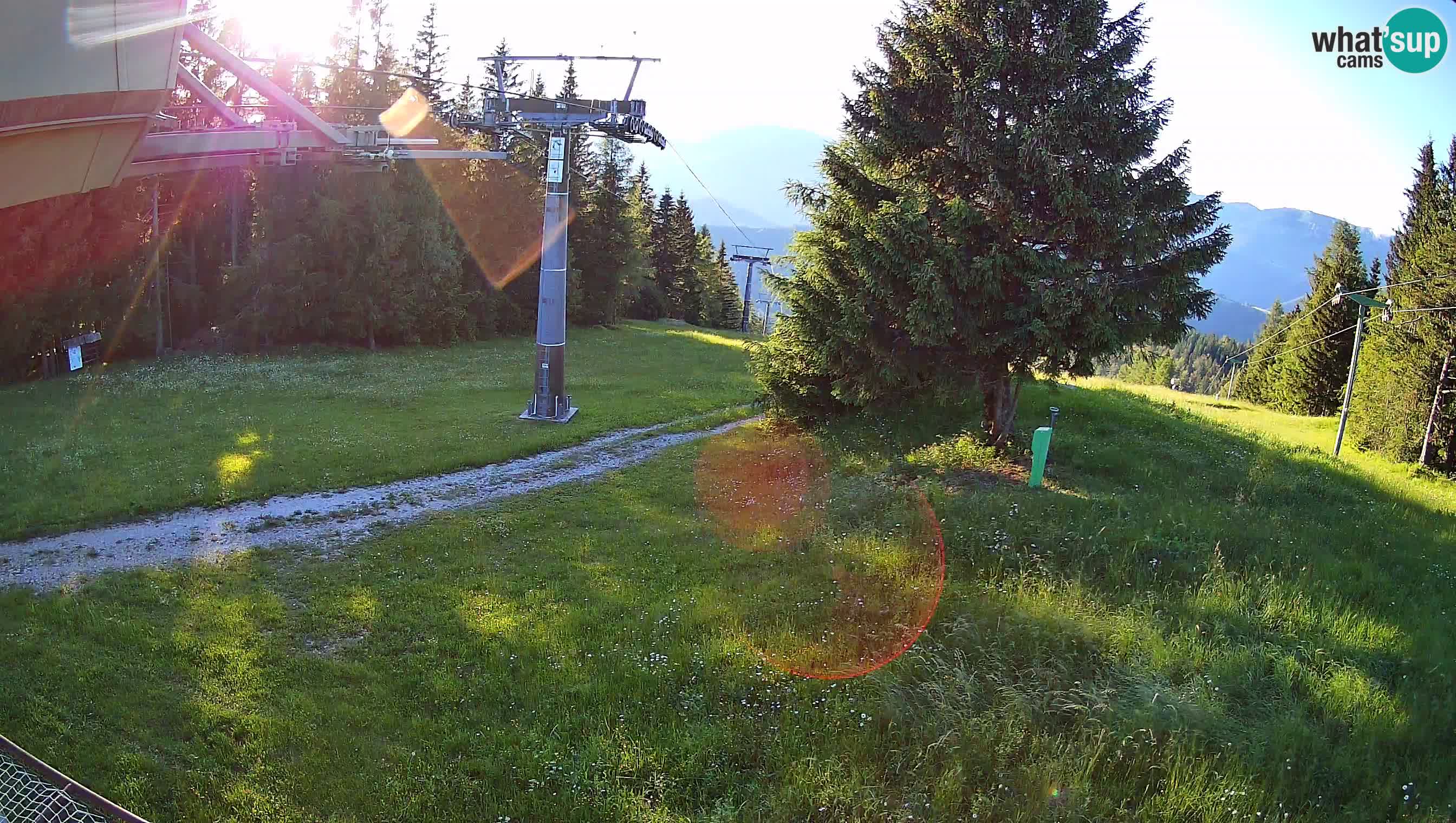 Cámara en vivo Estación de esquí de Cerkno Lom – Eslovenia