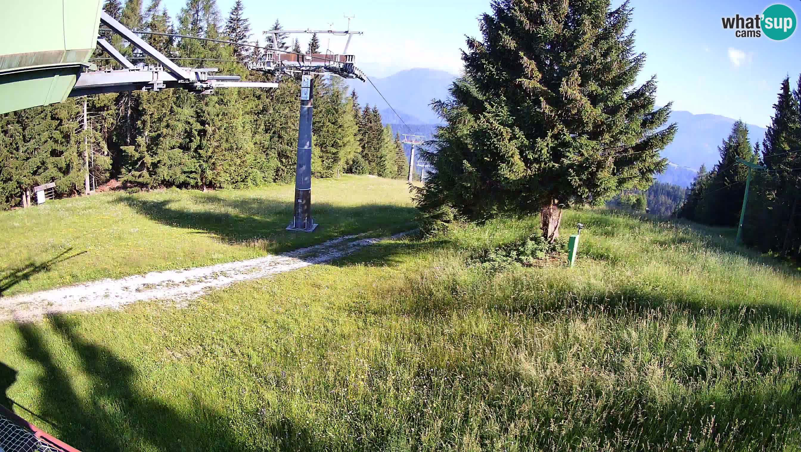 Centre de ski de Cerkno webcam Lom – Slovénie
