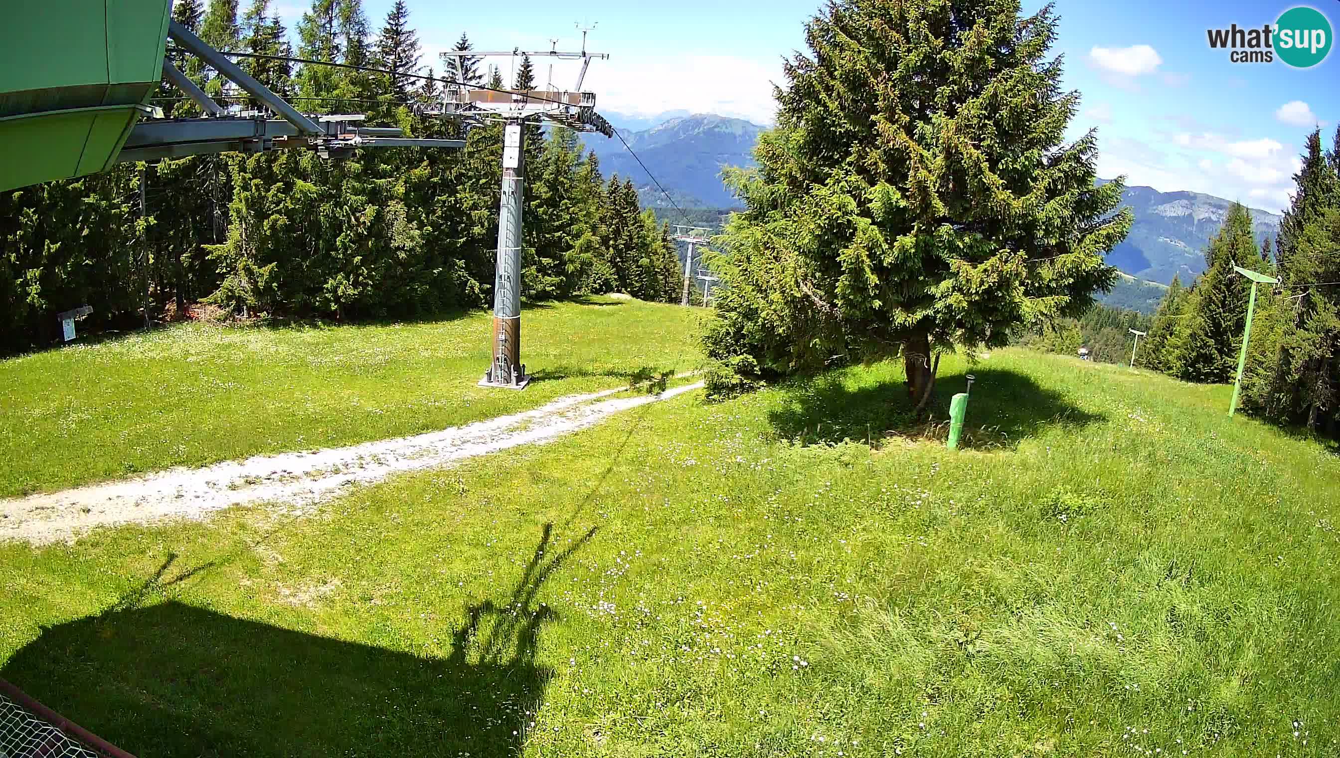 Cámara en vivo Estación de esquí de Cerkno Lom – Eslovenia