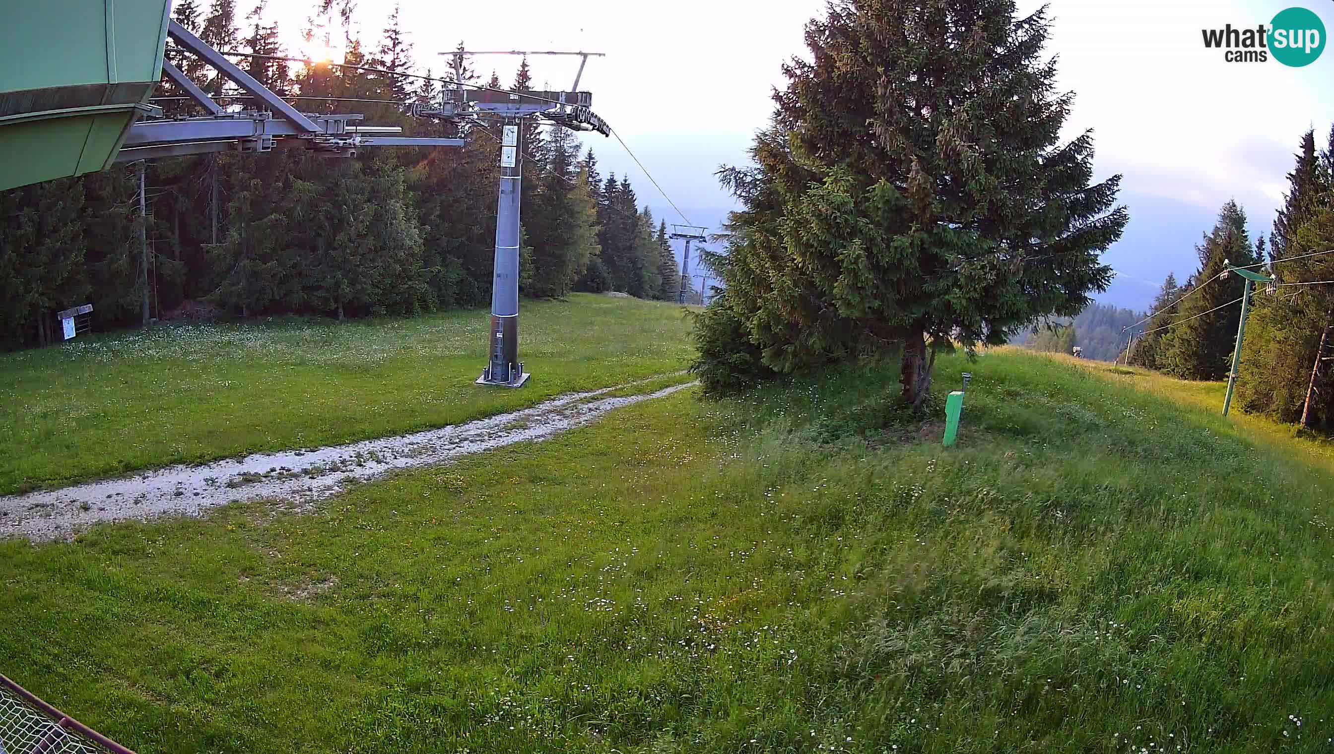 Skizentrum webcam Cerkno Lom – Slowenien