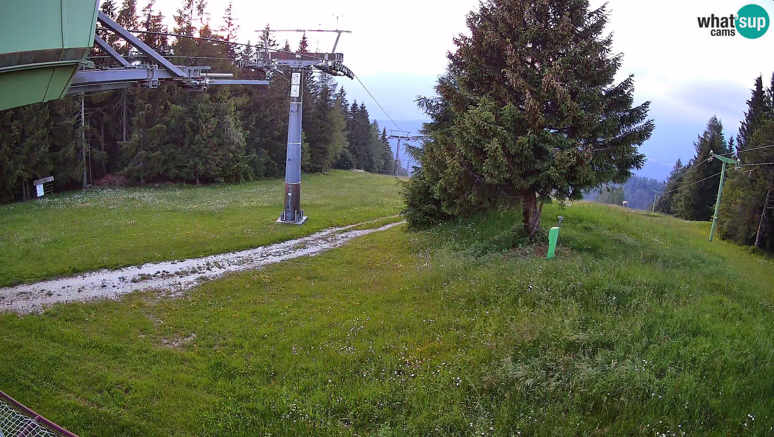 Skizentrum webcam Cerkno Lom – Slowenien
