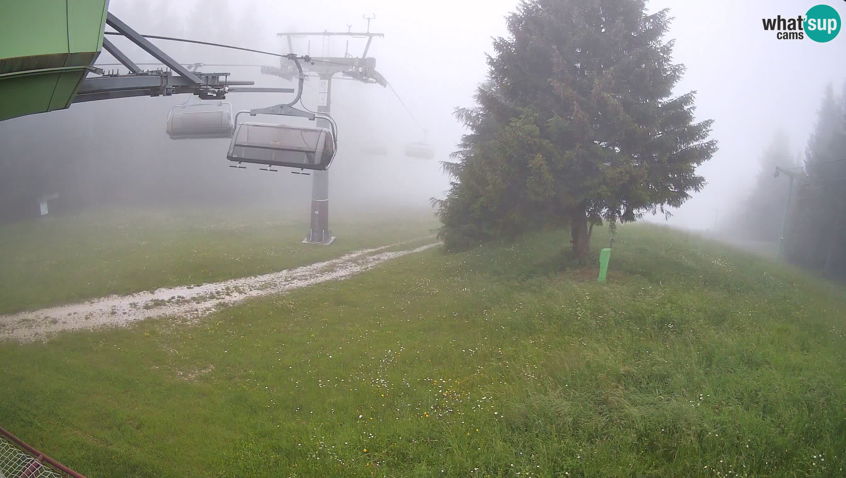 Cámara en vivo Estación de esquí de Cerkno Lom – Eslovenia