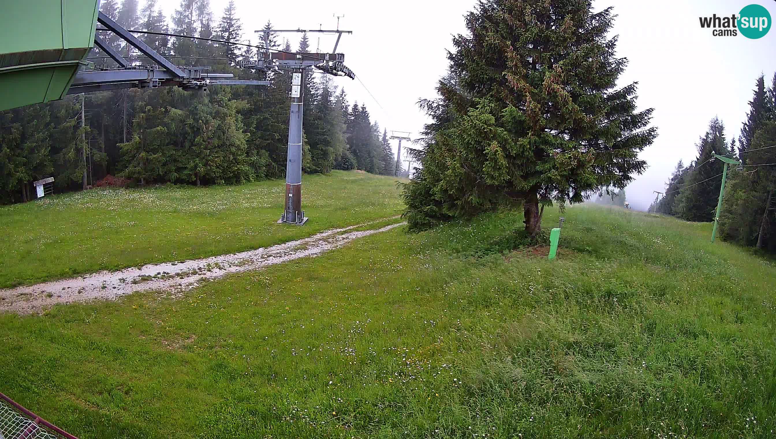 Cámara en vivo Estación de esquí de Cerkno Lom – Eslovenia