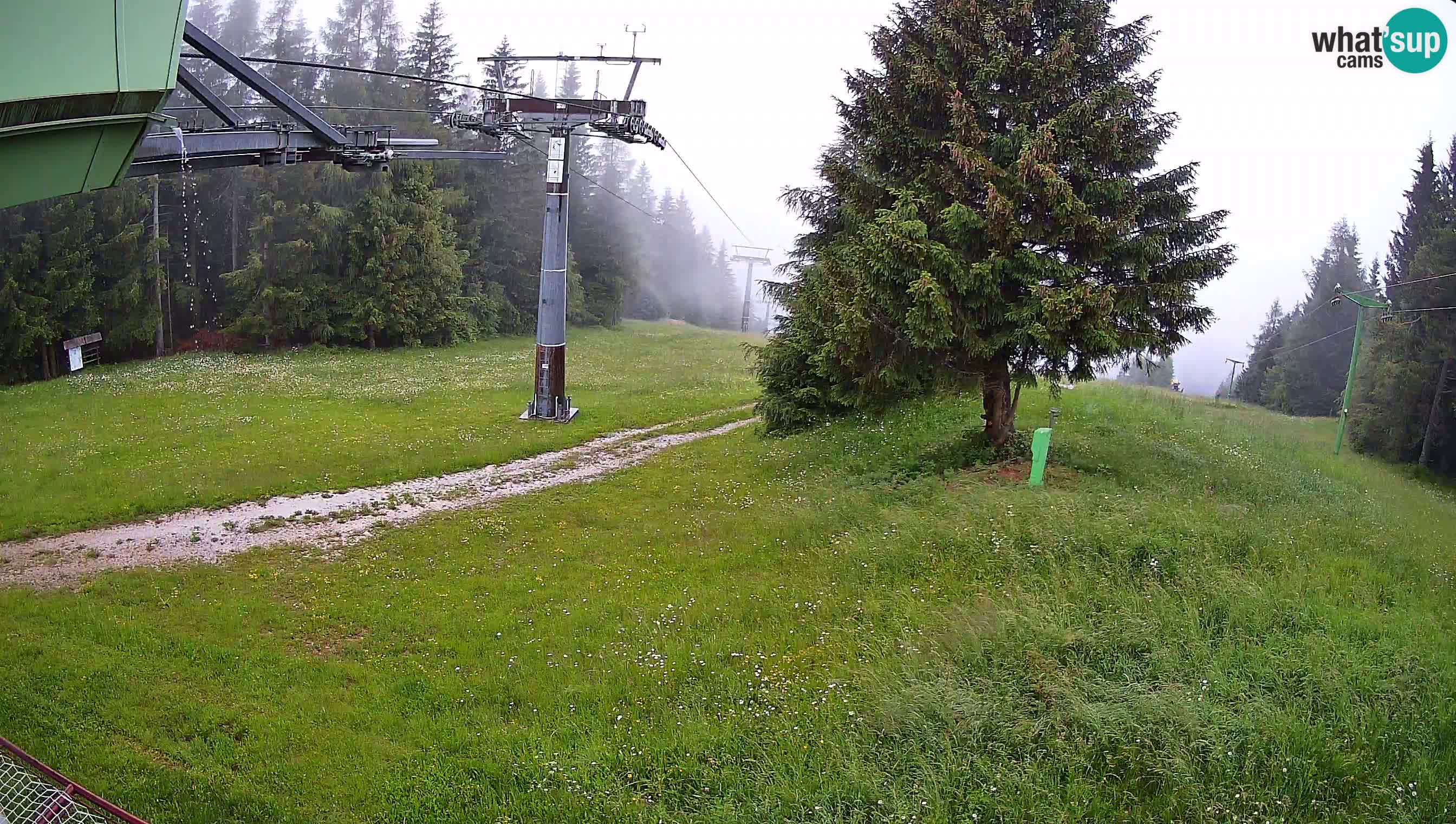 Cámara en vivo Estación de esquí de Cerkno Lom – Eslovenia