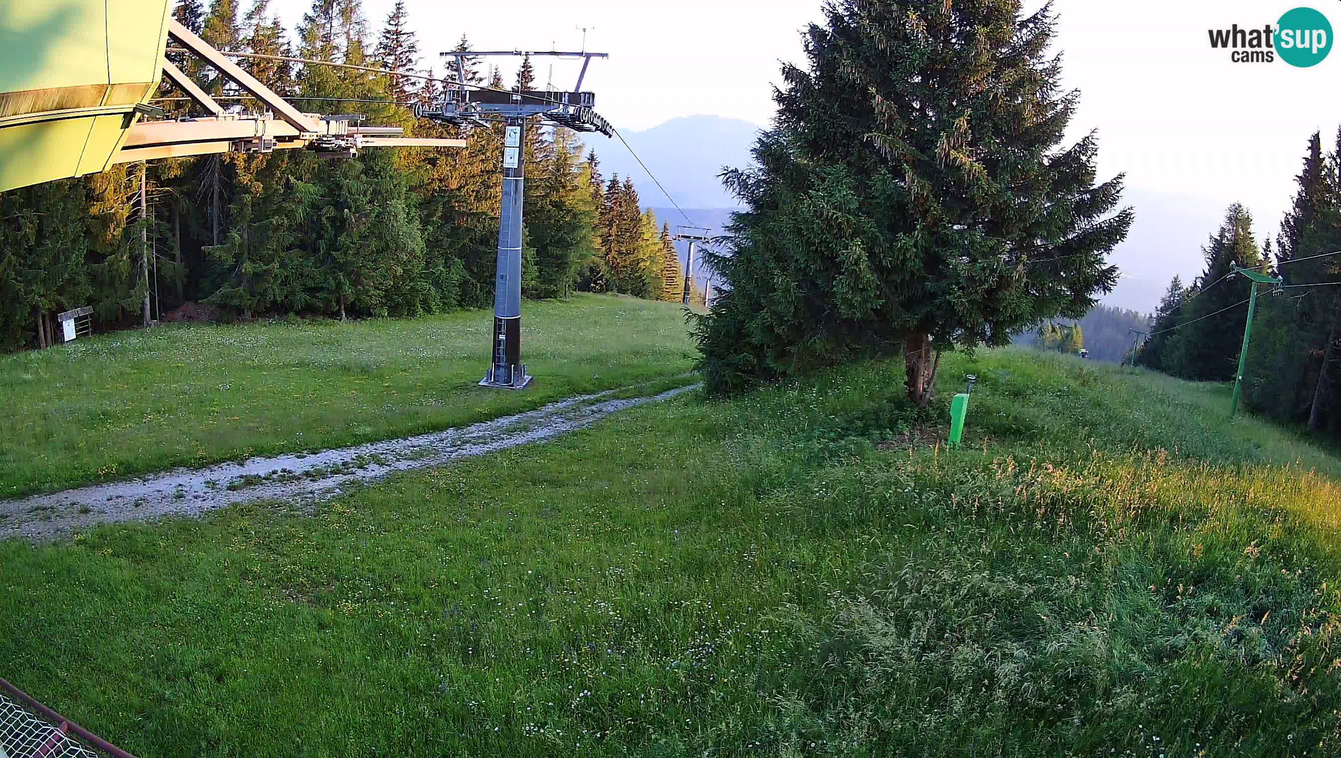 Centre de ski de Cerkno webcam Lom – Slovénie