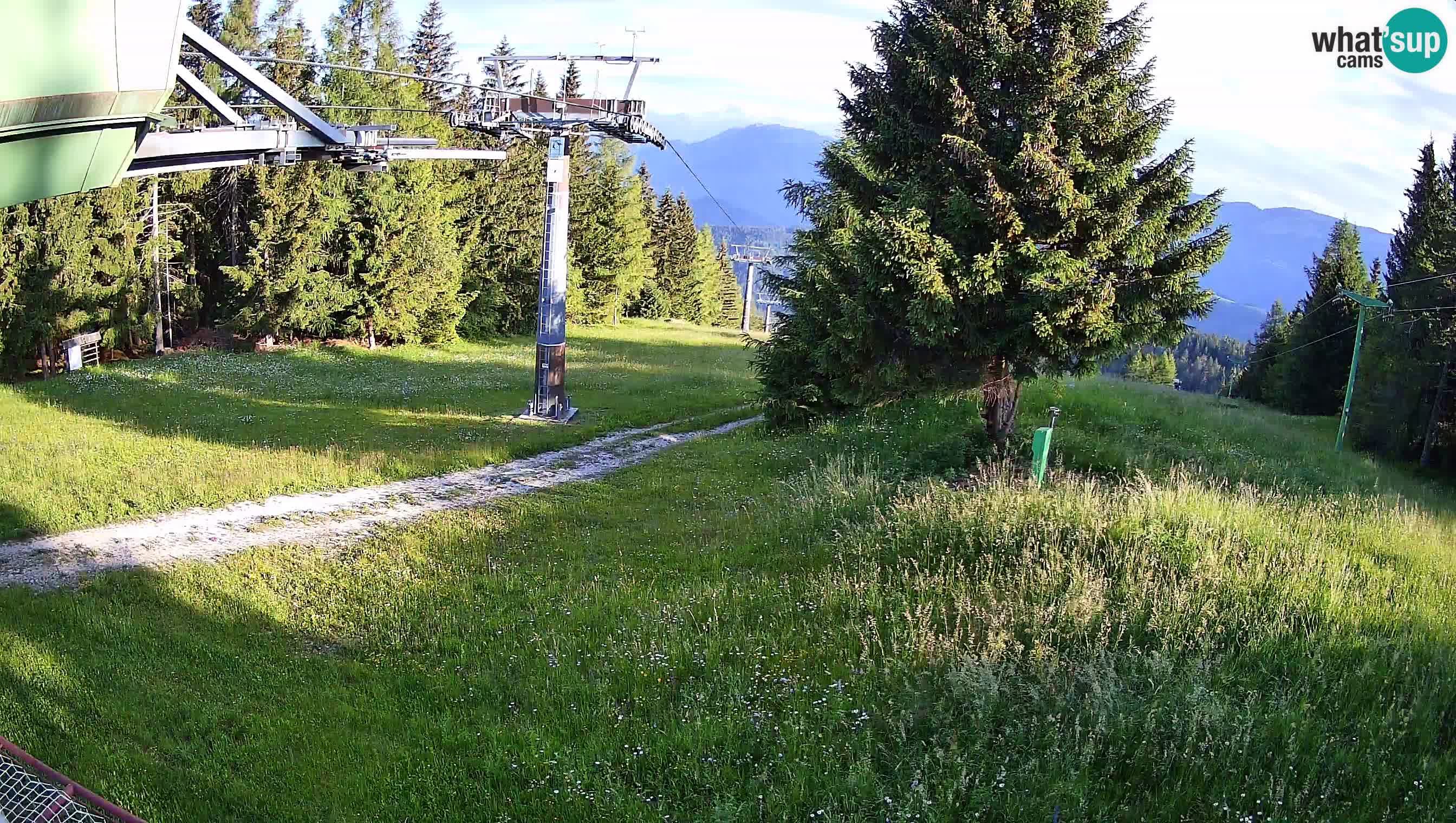 Centre de ski de Cerkno webcam Lom – Slovénie