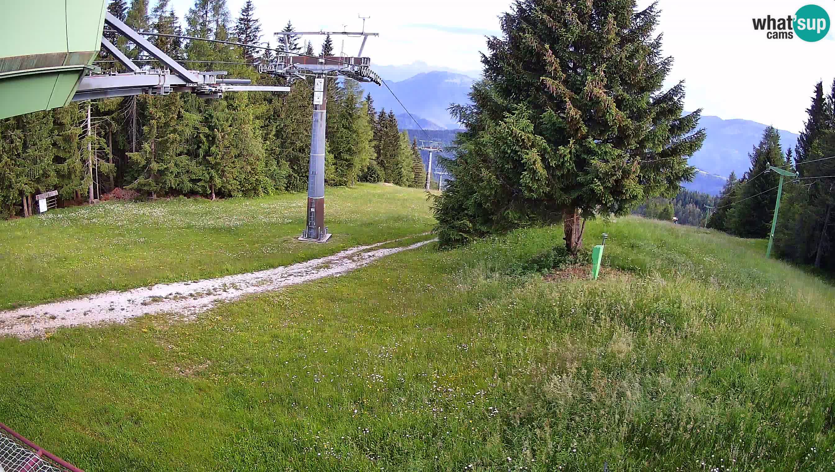 Skijalište Cerkno web kamera Lom – Slovenija