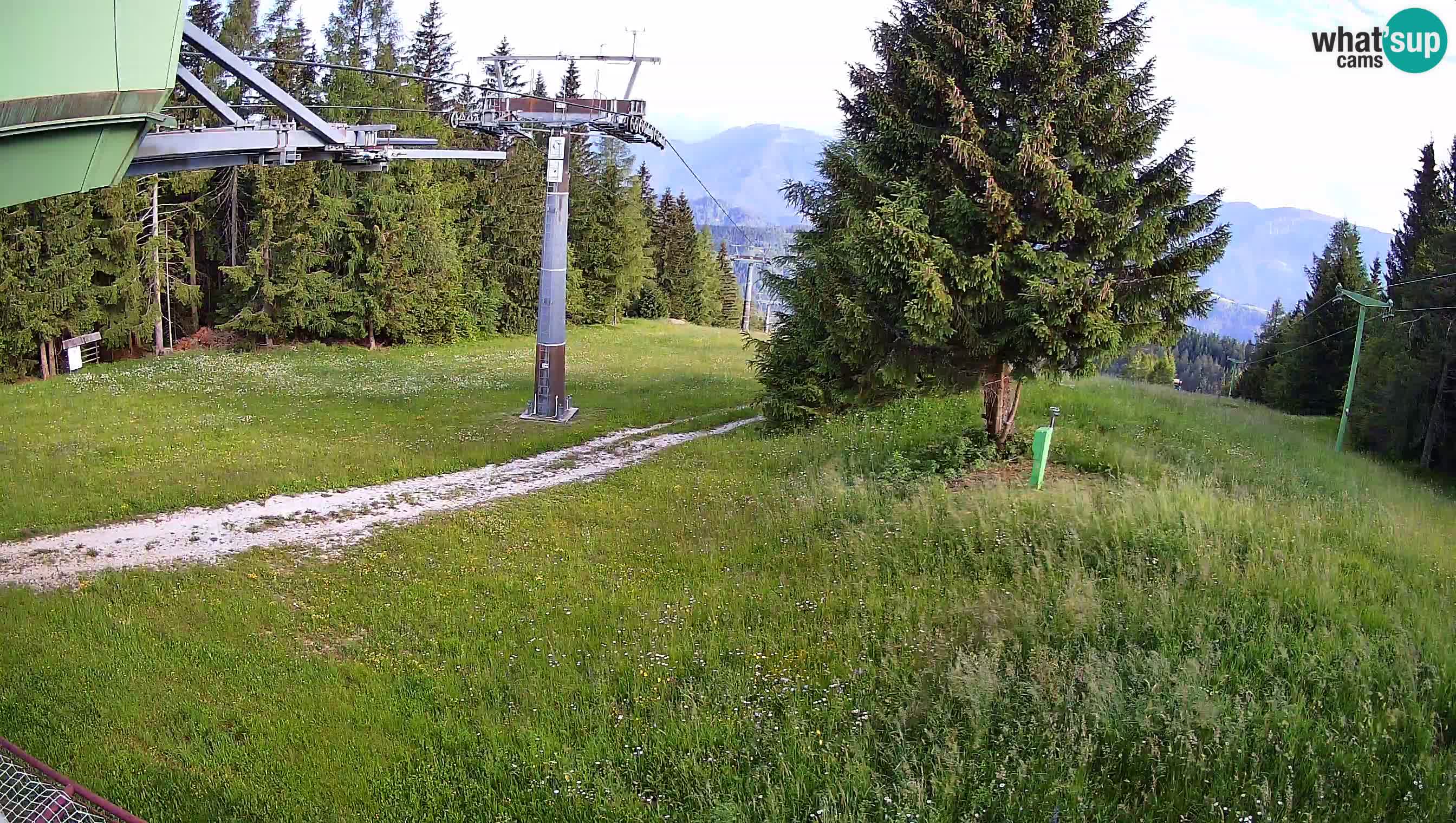 Cámara en vivo Estación de esquí de Cerkno Lom – Eslovenia
