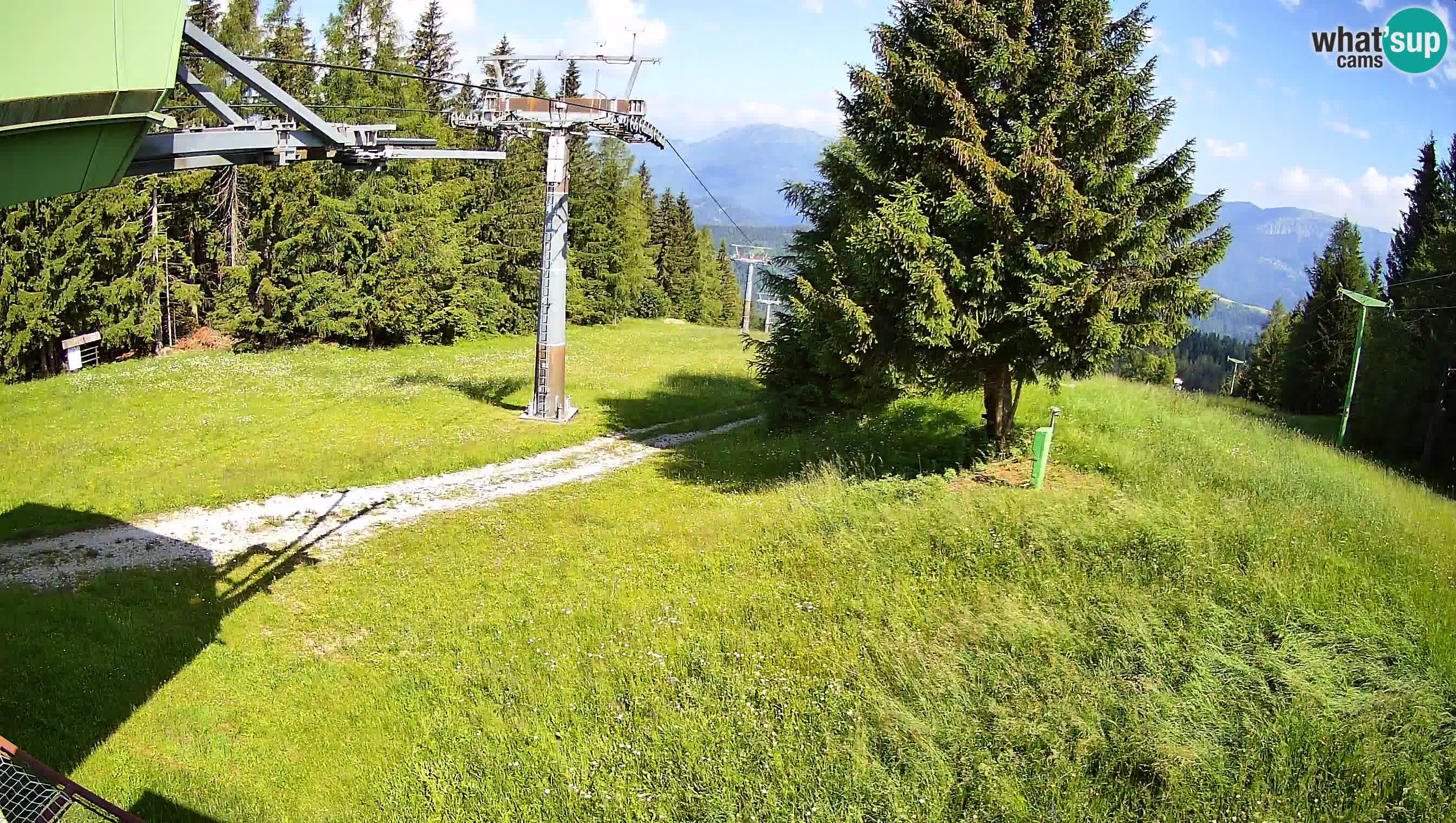 Skizentrum webcam Cerkno Lom – Slowenien
