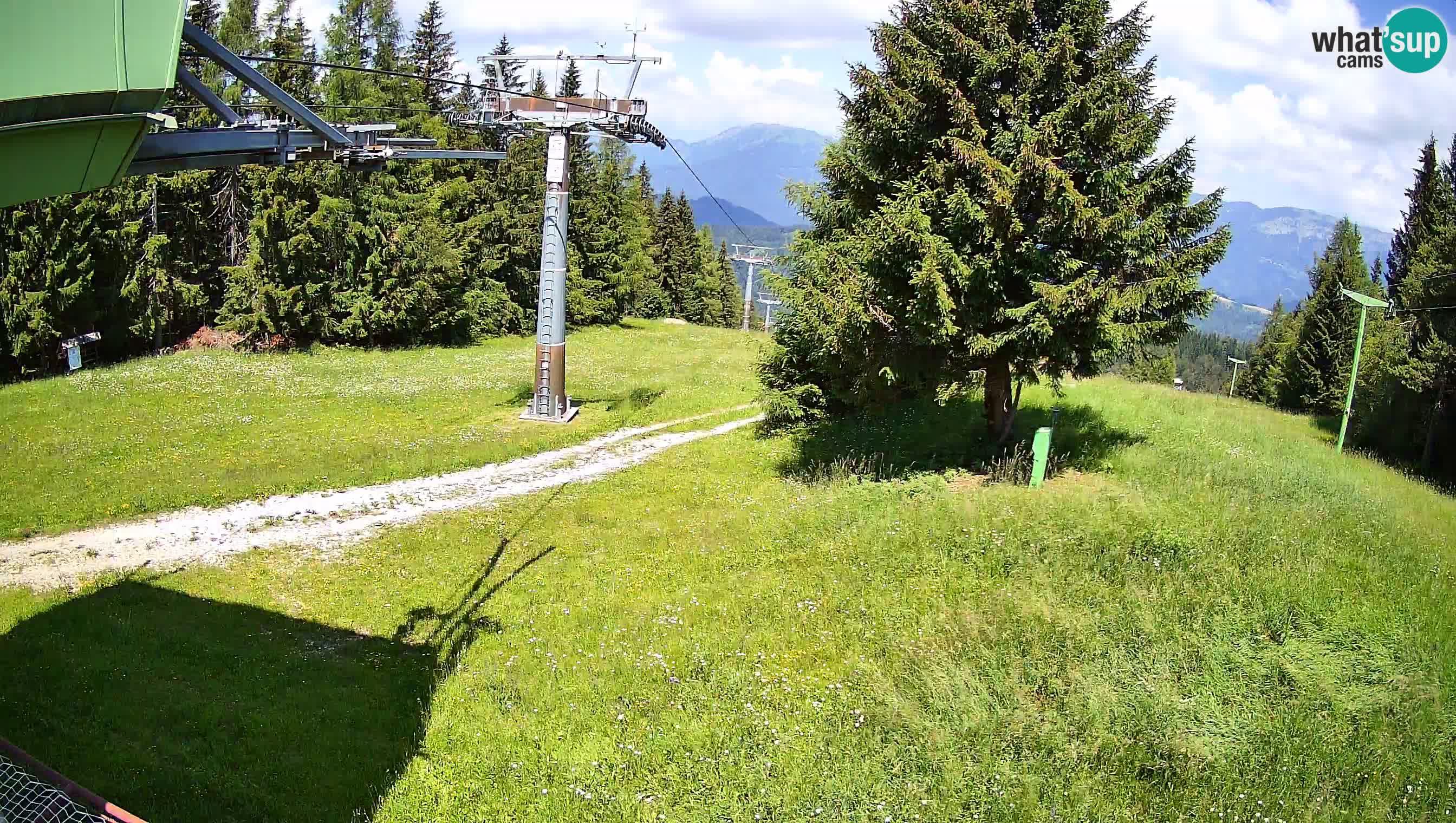 Cámara en vivo Estación de esquí de Cerkno Lom – Eslovenia