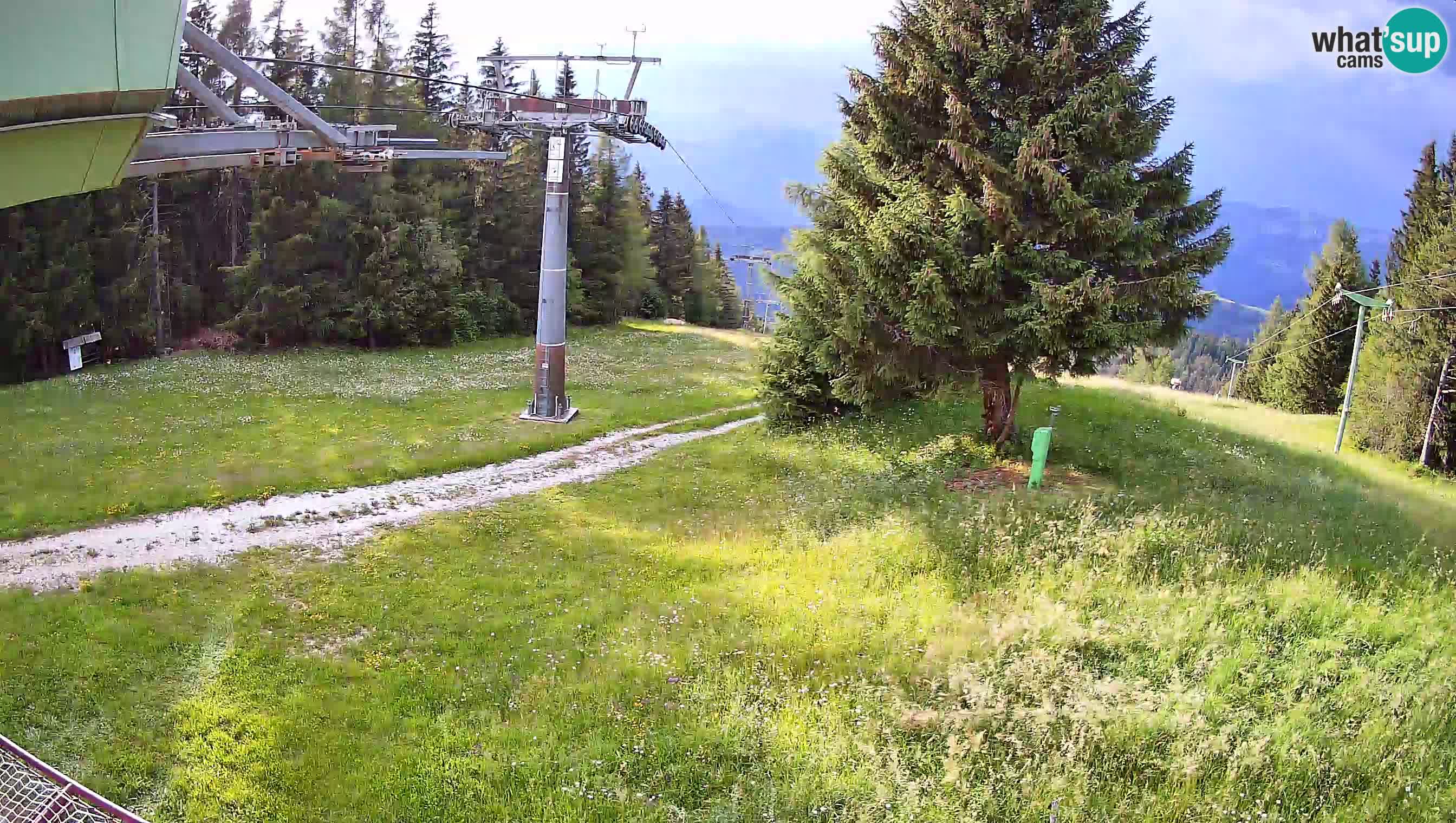 Centre de ski de Cerkno webcam Lom – Slovénie