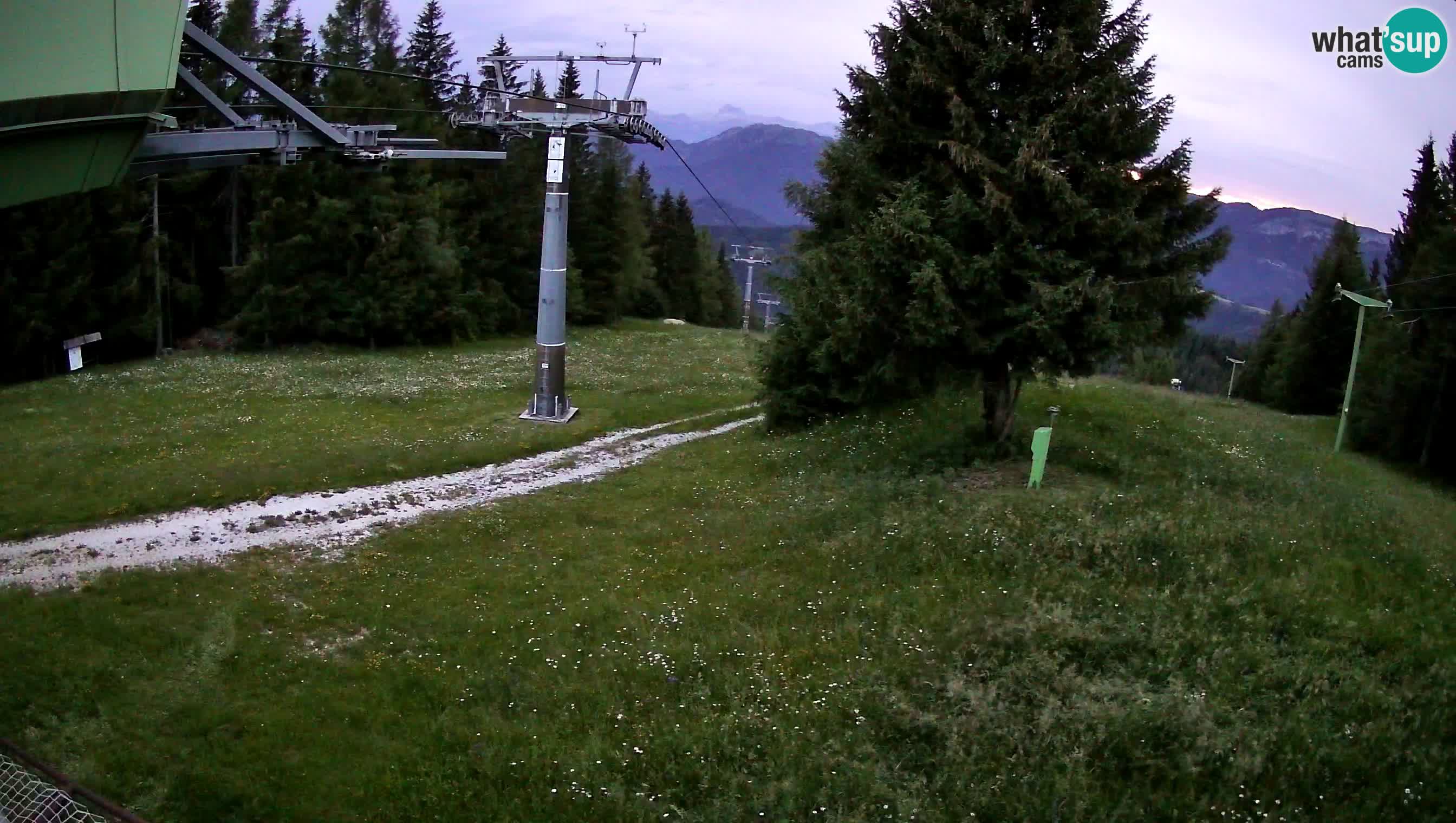 Centre de ski de Cerkno webcam Lom – Slovénie