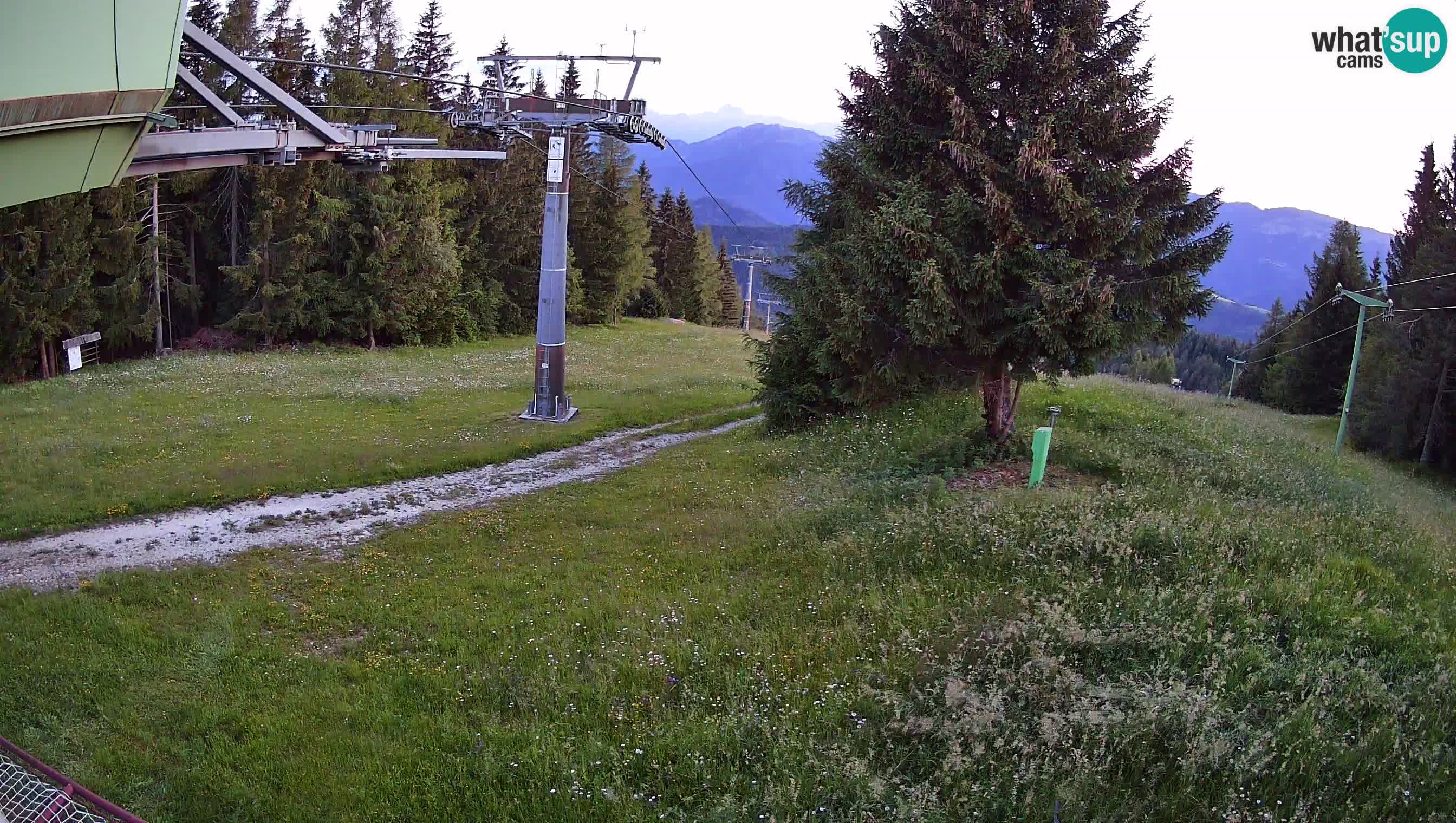 Centre de ski de Cerkno webcam Lom – Slovénie