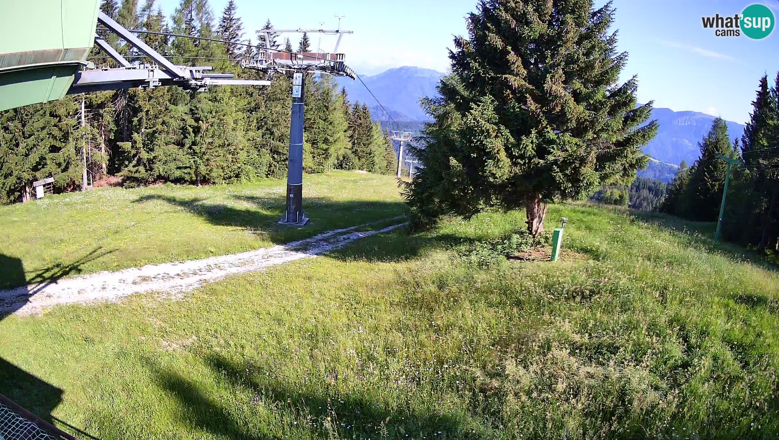 Skizentrum webcam Cerkno Lom – Slowenien