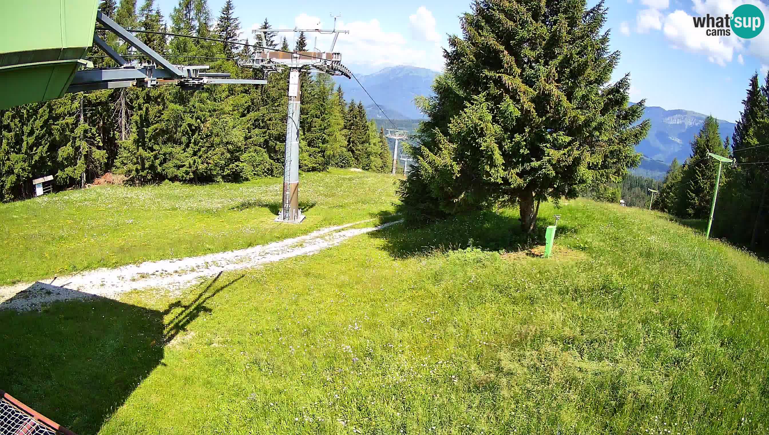 Skijalište Cerkno web kamera Lom – Slovenija