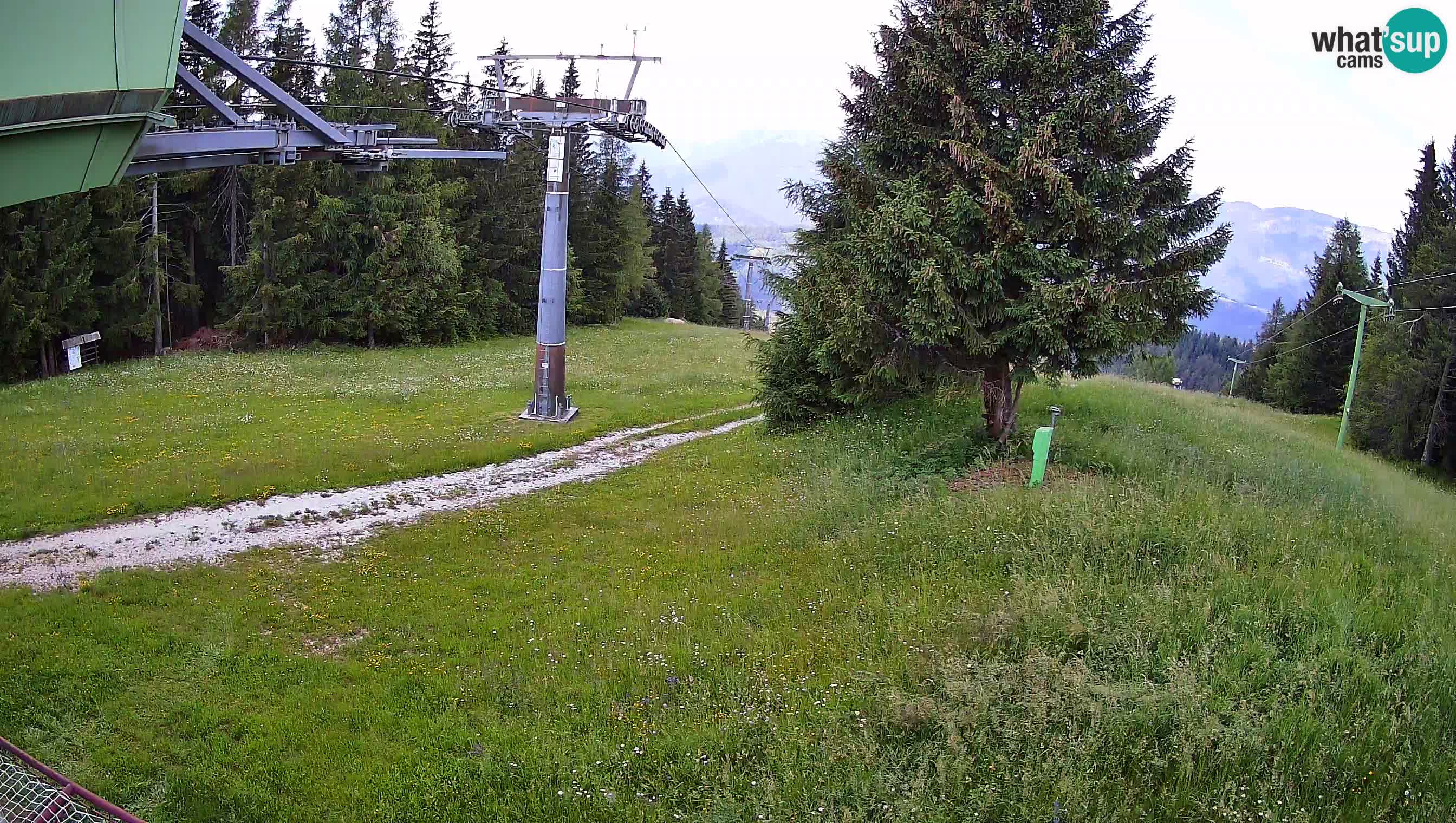 Skijalište Cerkno web kamera Lom – Slovenija