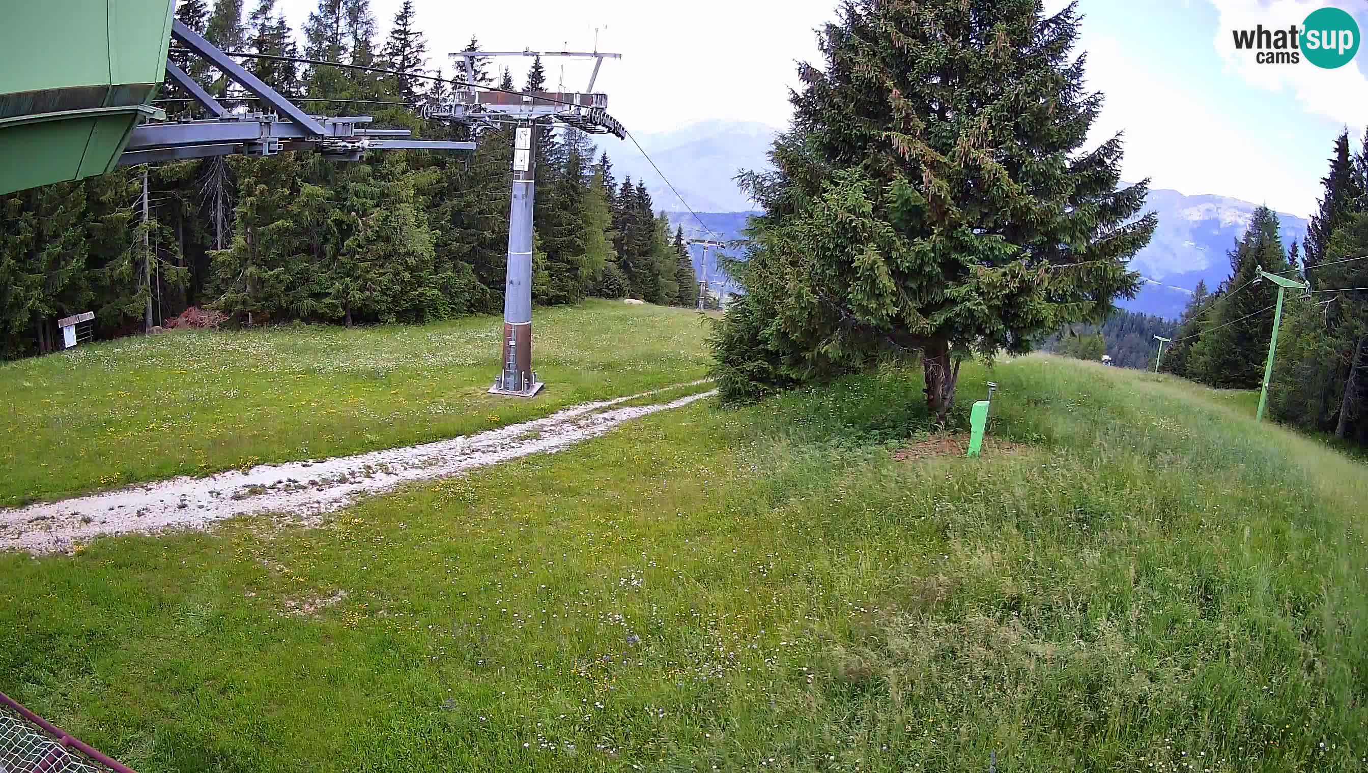 Skijalište Cerkno web kamera Lom – Slovenija