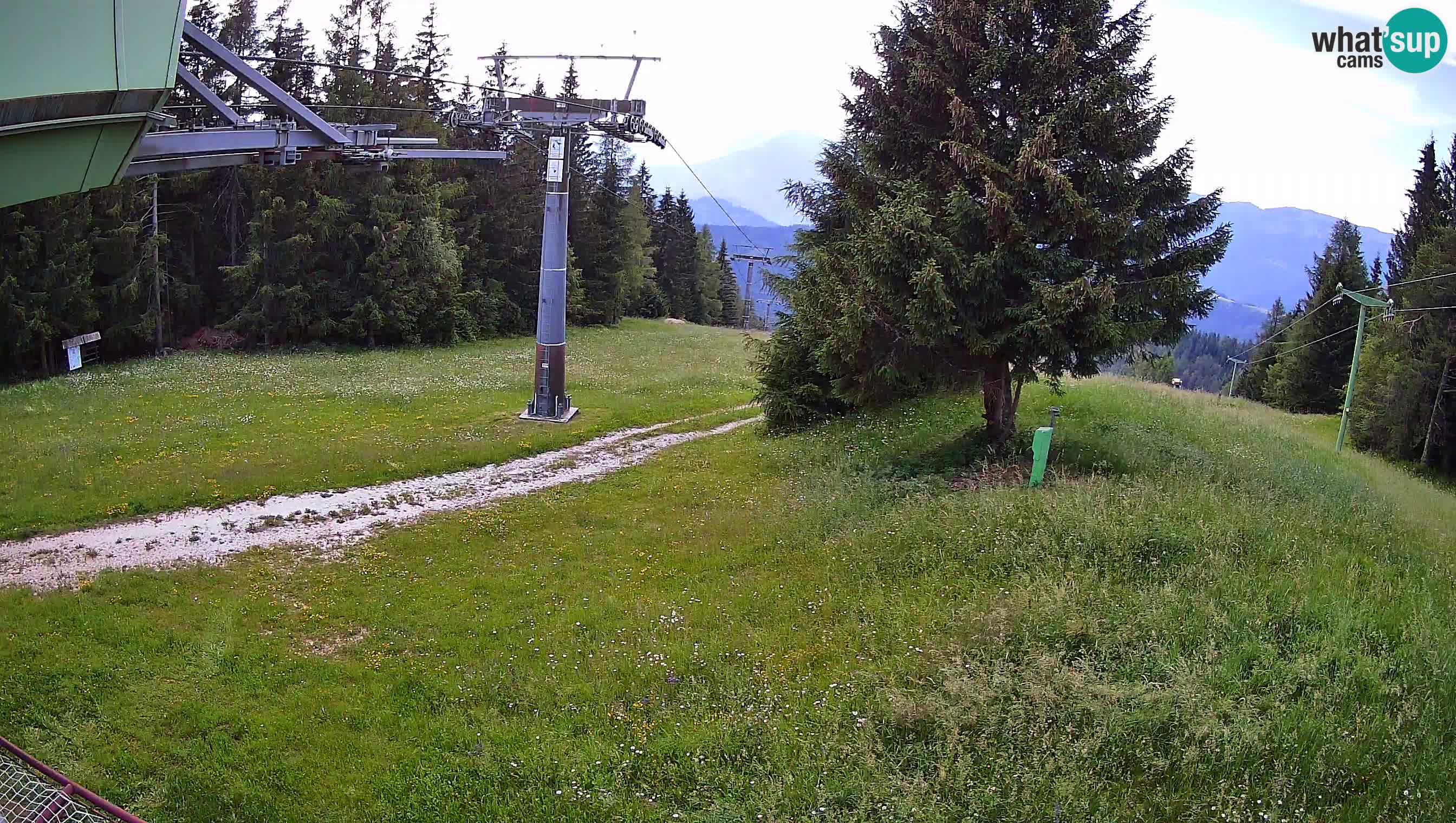 Centre de ski de Cerkno webcam Lom – Slovénie