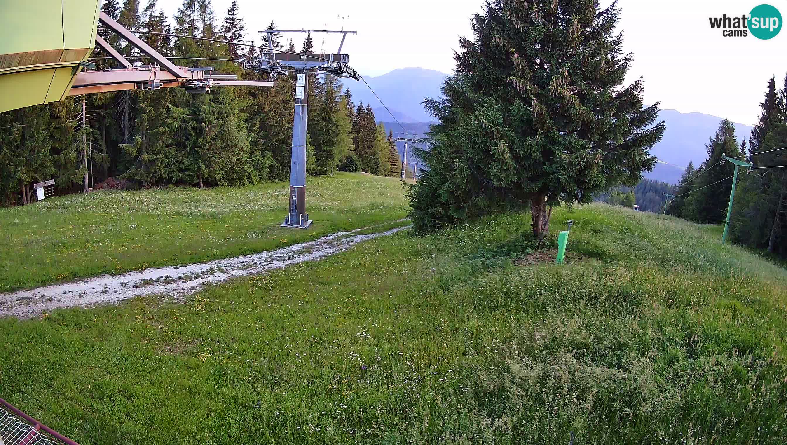 Centre de ski de Cerkno webcam Lom – Slovénie