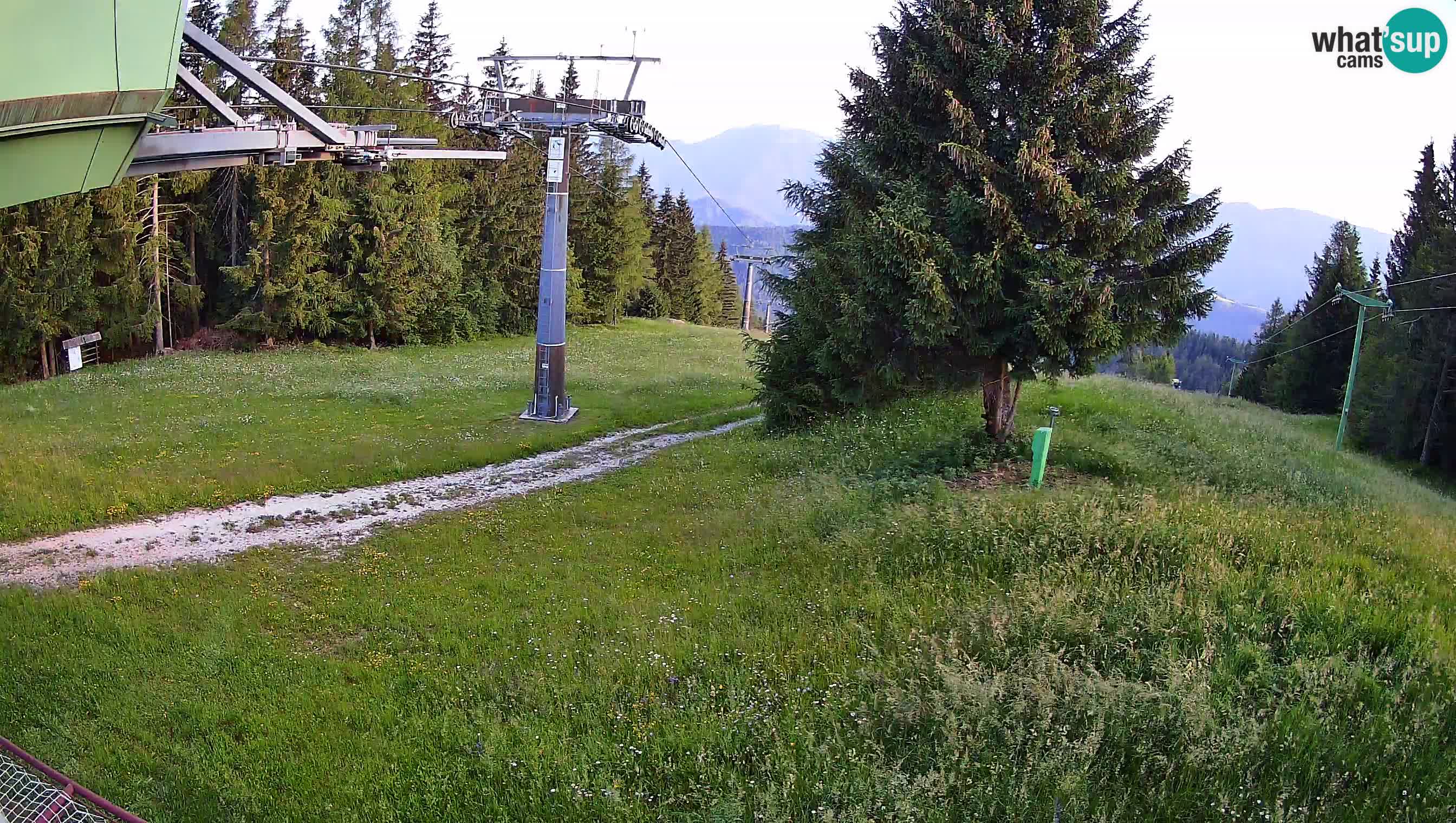 Cámara en vivo Estación de esquí de Cerkno Lom – Eslovenia