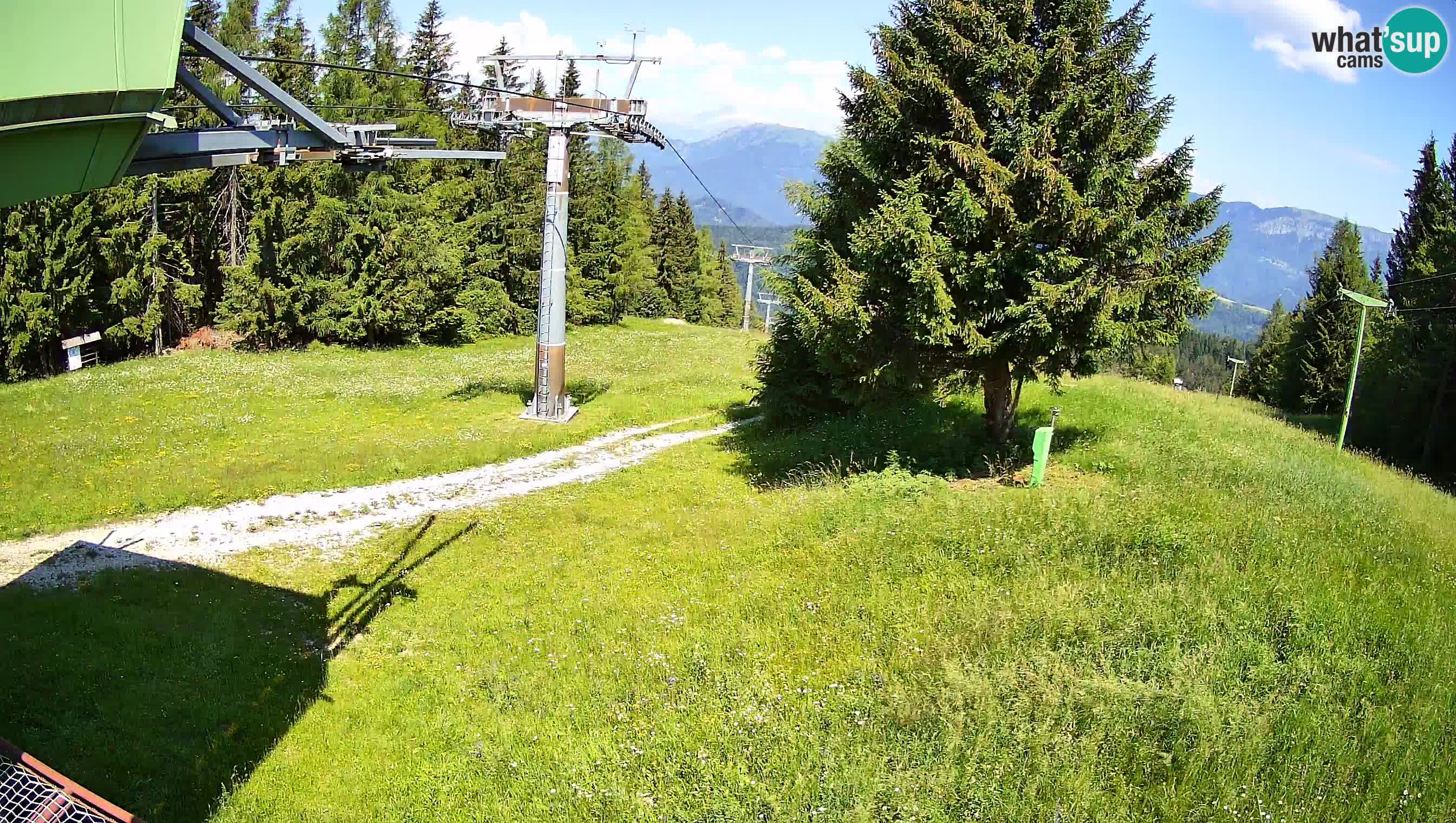 Skijalište Cerkno web kamera Lom – Slovenija