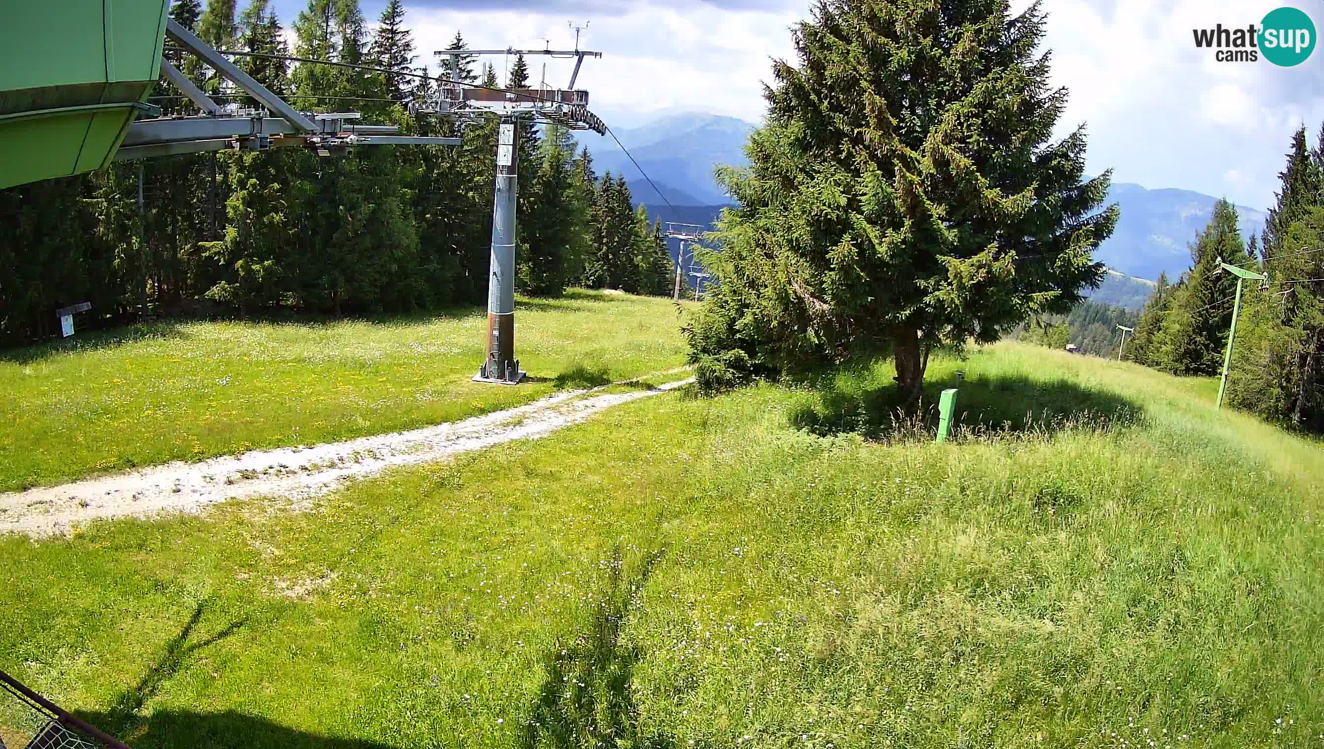 Skijalište Cerkno web kamera Lom – Slovenija