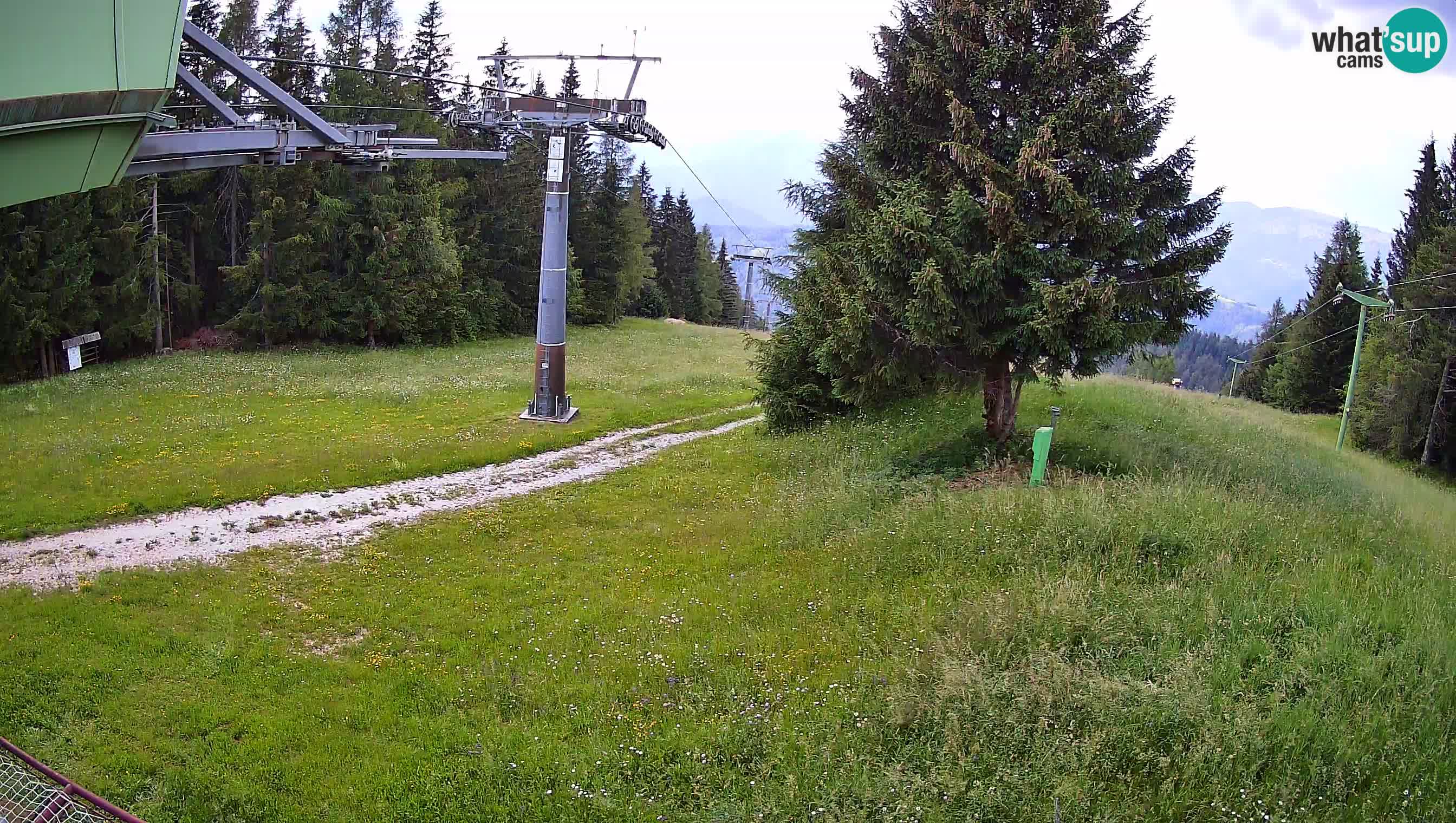 Skijalište Cerkno web kamera Lom – Slovenija