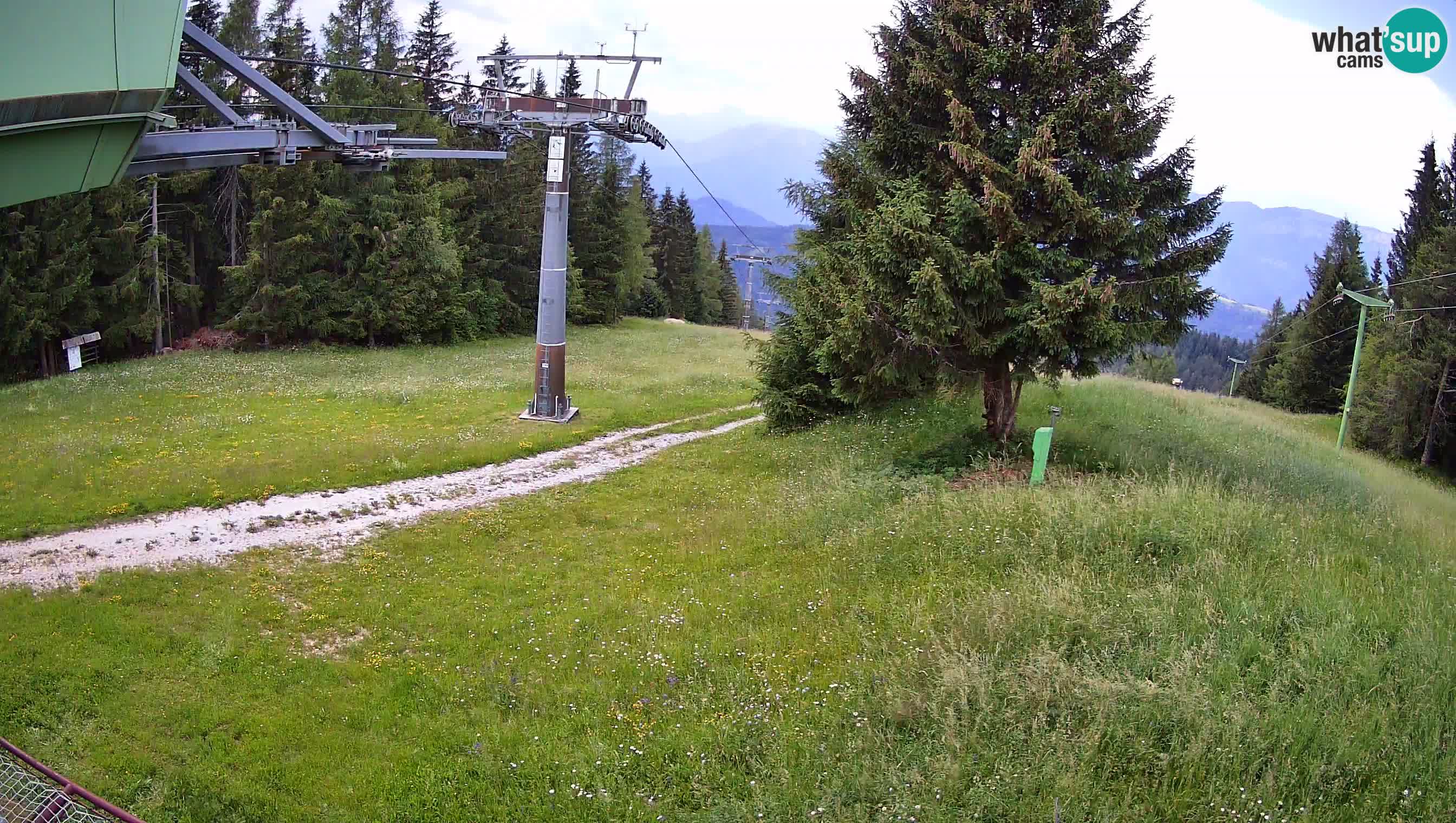 Centre de ski de Cerkno webcam Lom – Slovénie