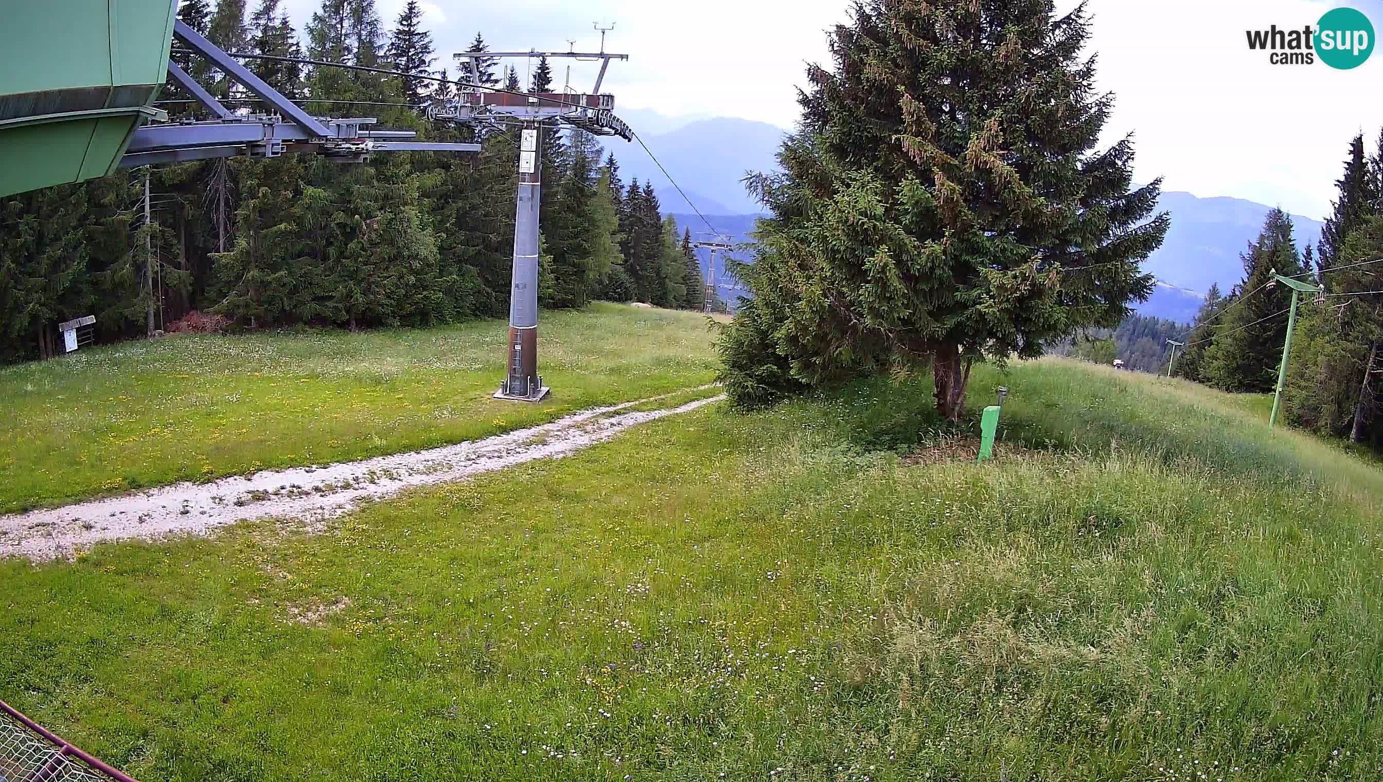 Centre de ski de Cerkno webcam Lom – Slovénie