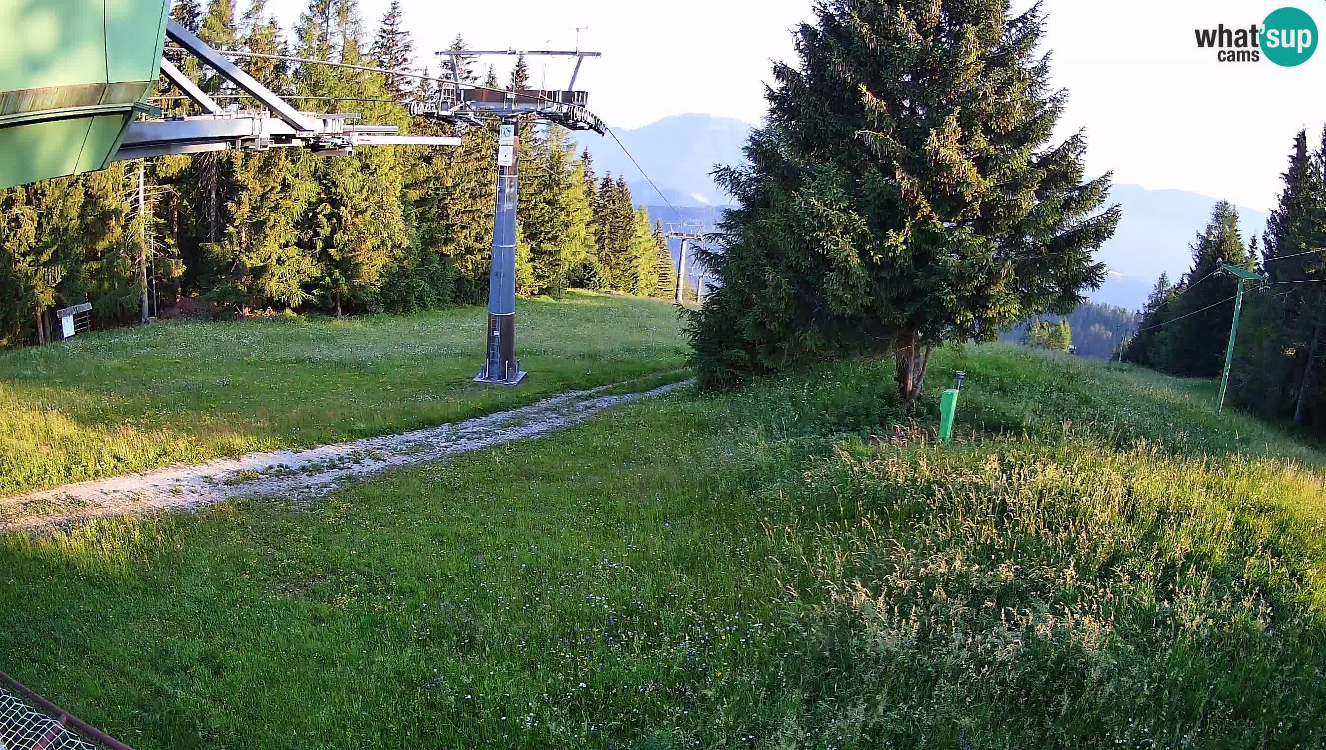 Cámara en vivo Estación de esquí de Cerkno Lom – Eslovenia