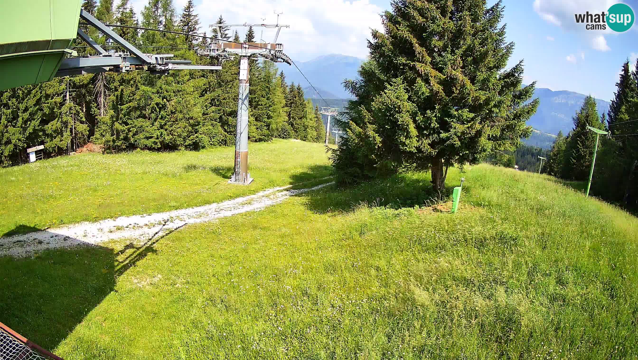 Centre de ski de Cerkno webcam Lom – Slovénie