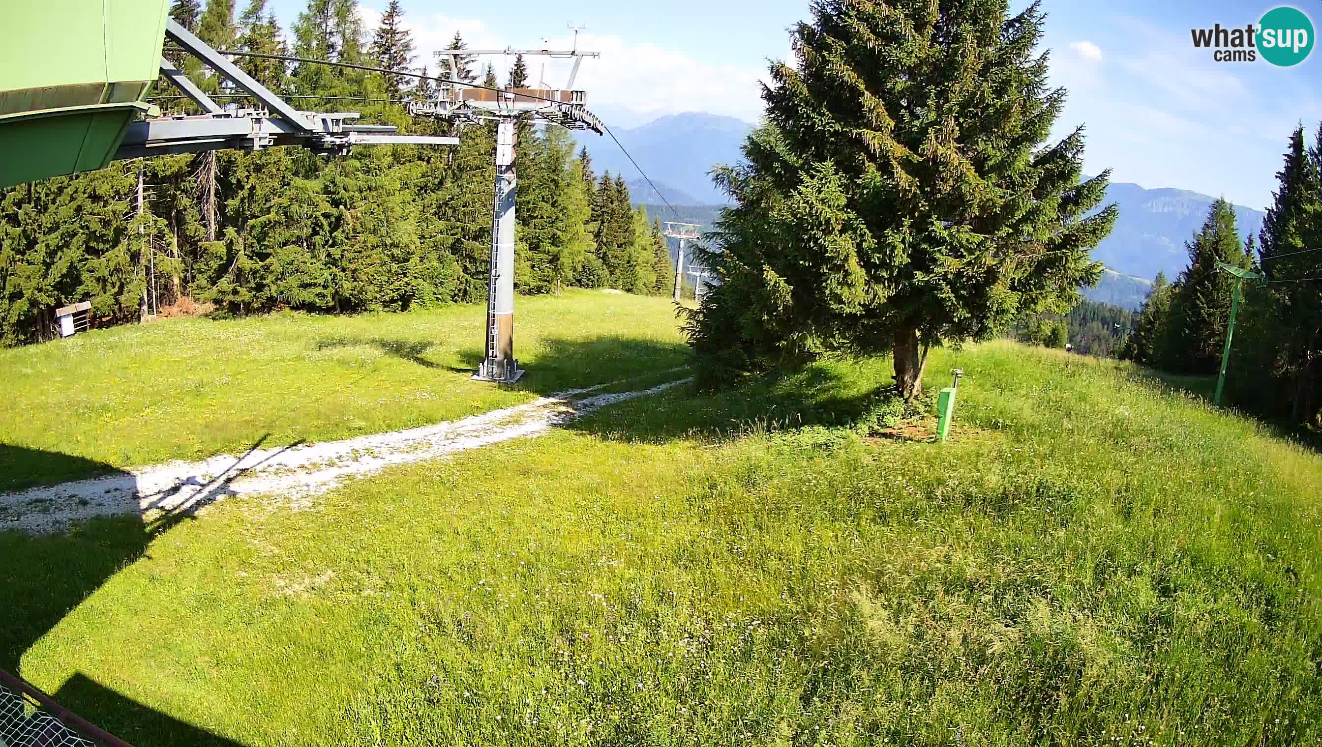 Centre de ski de Cerkno webcam Lom – Slovénie