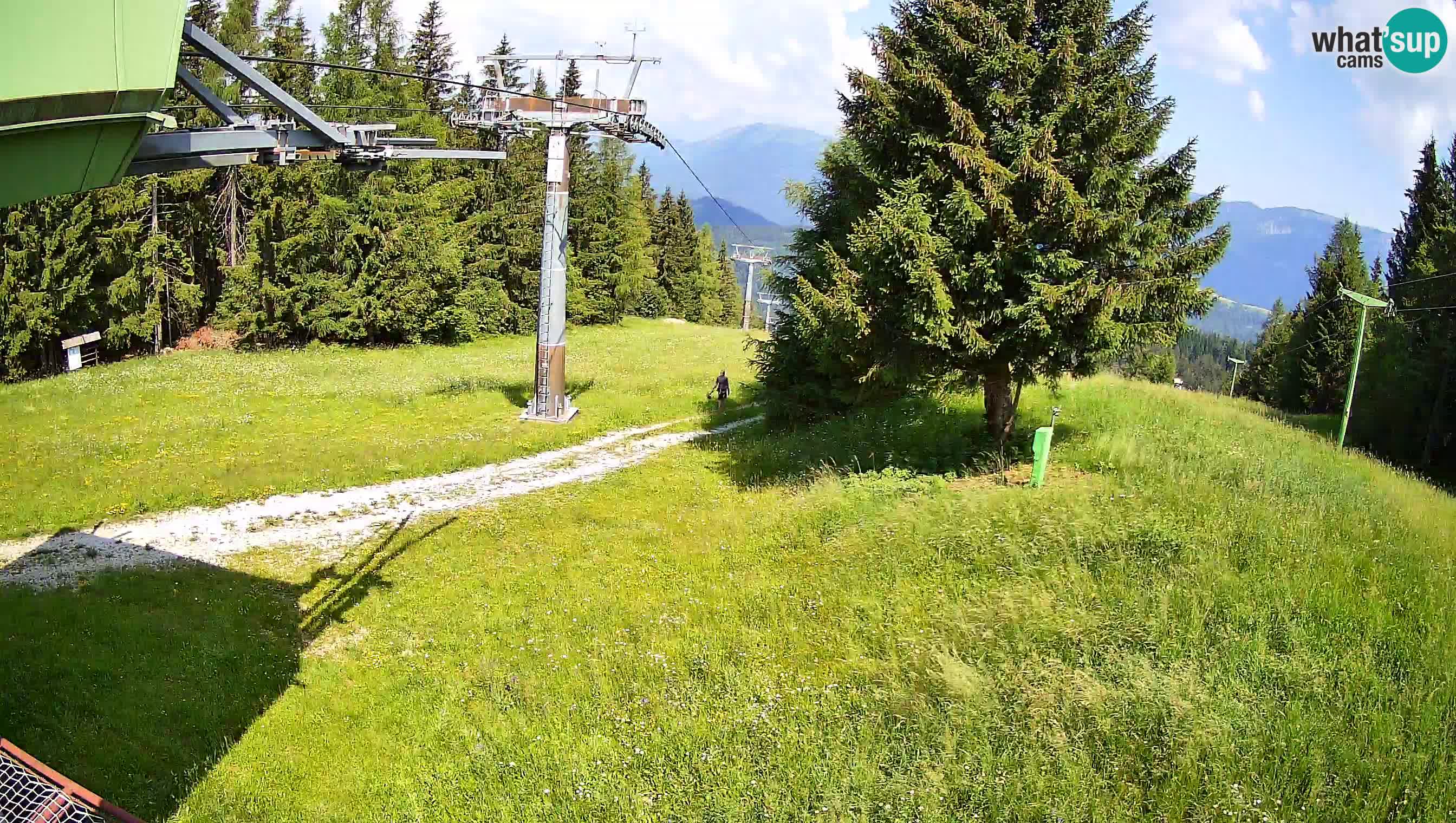 Skijalište Cerkno web kamera Lom – Slovenija