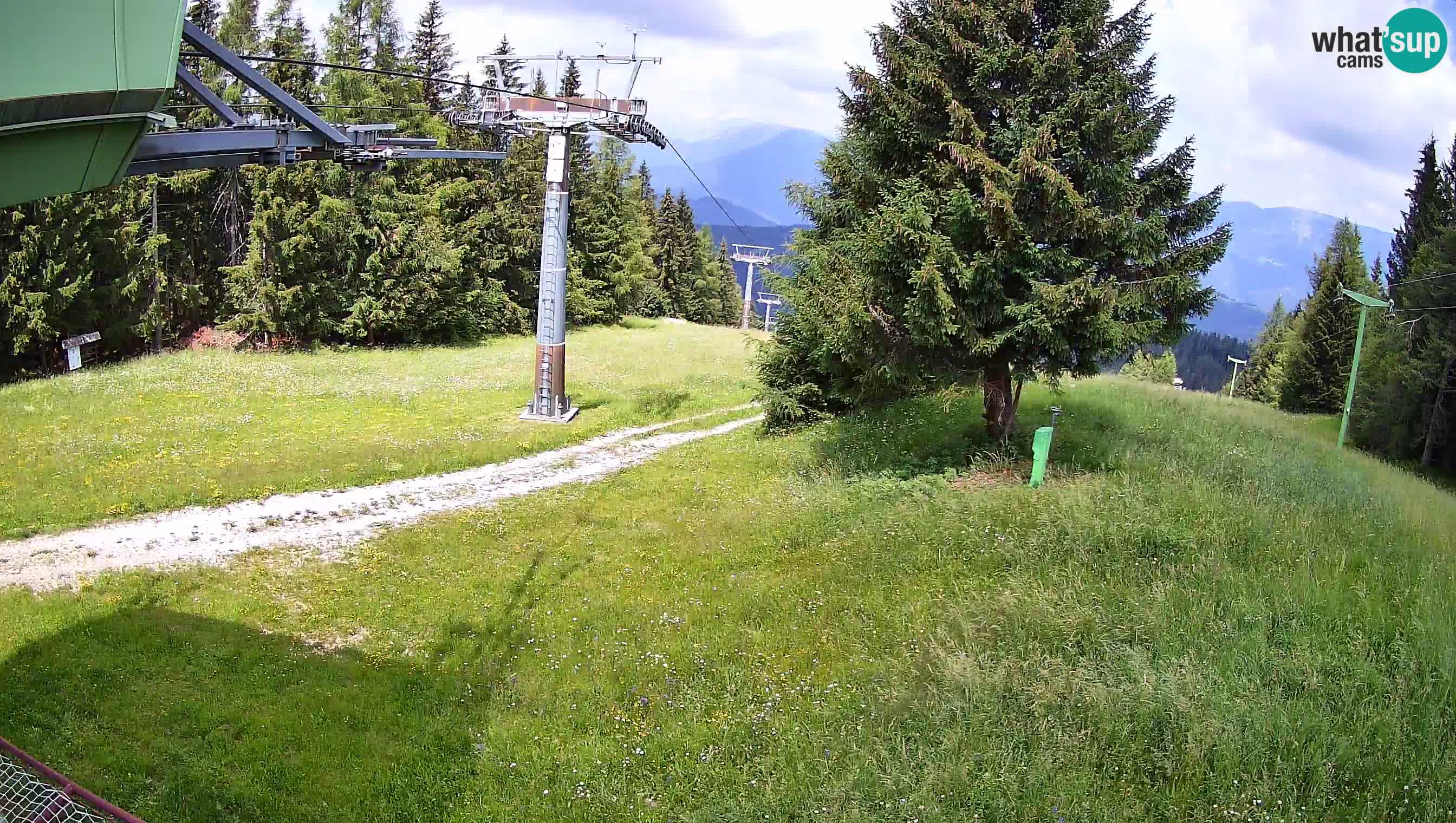 Skijalište Cerkno web kamera Lom – Slovenija