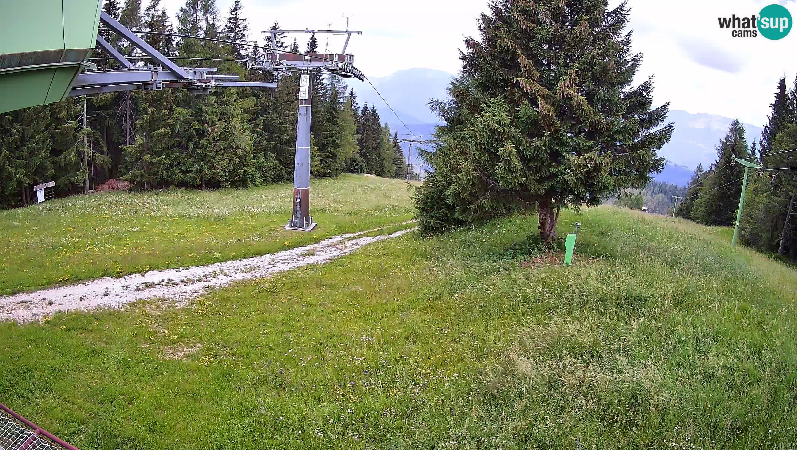 Centre de ski de Cerkno webcam Lom – Slovénie