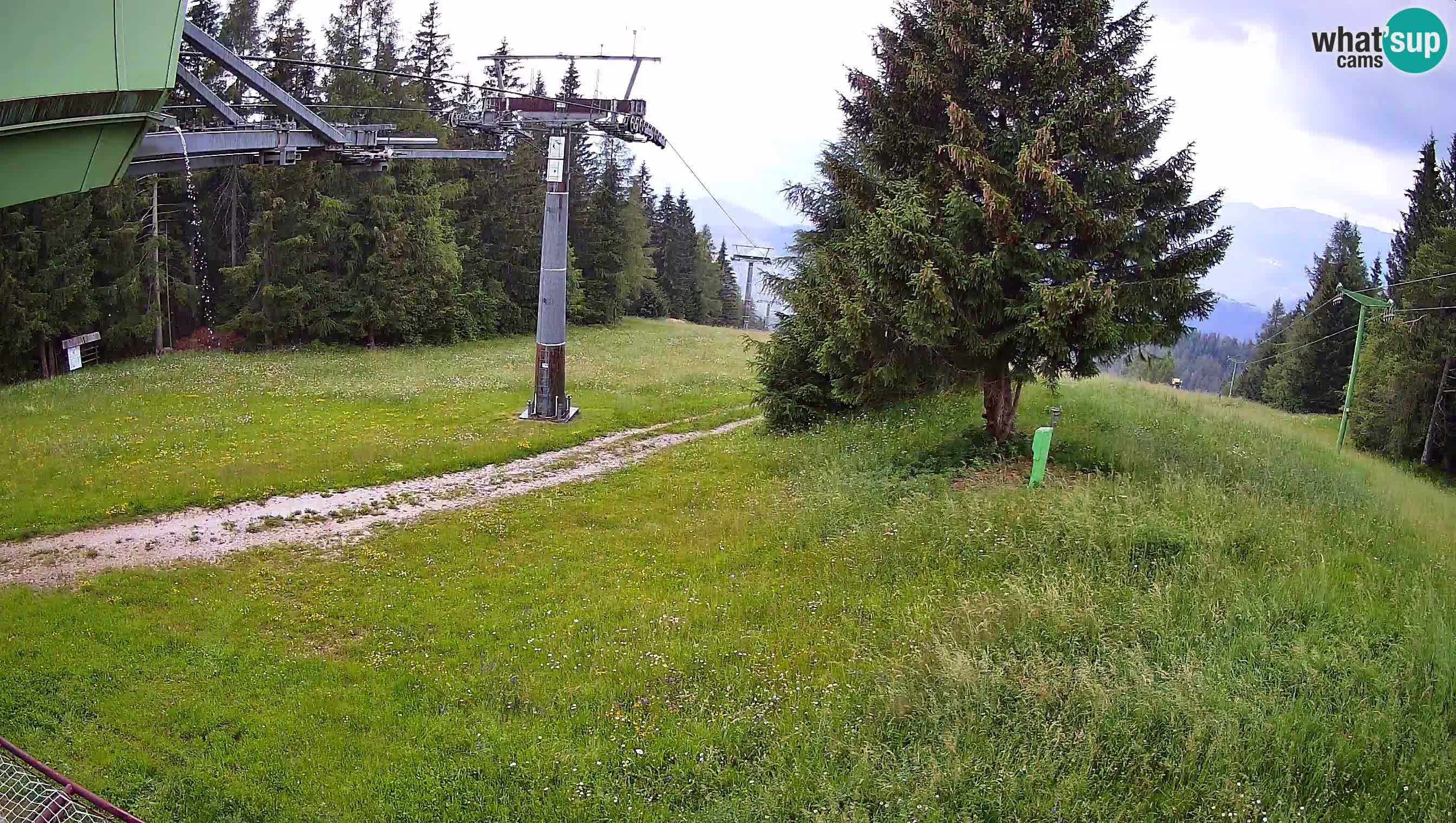 Skijalište Cerkno web kamera Lom – Slovenija