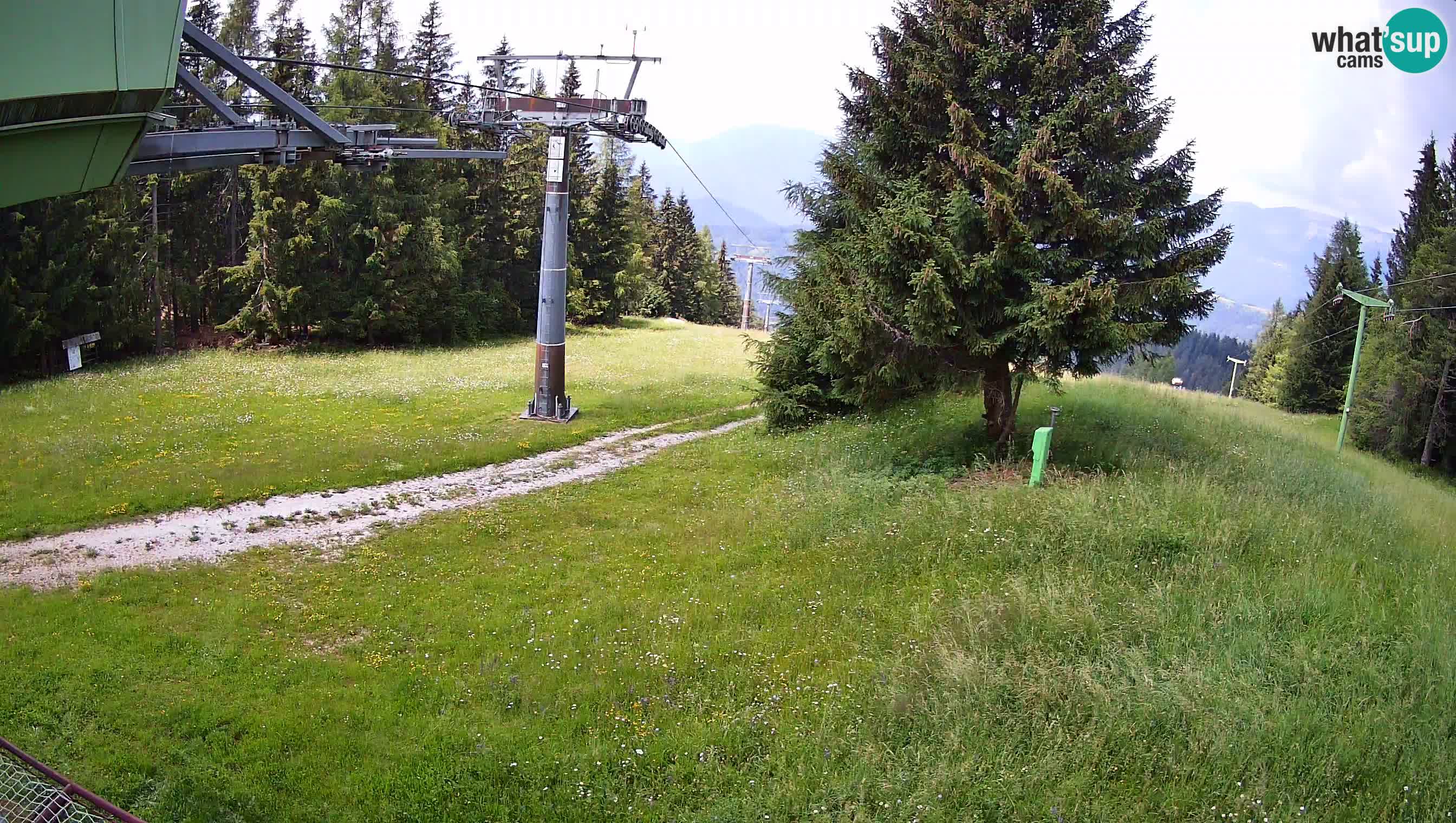 Skijalište Cerkno web kamera Lom – Slovenija