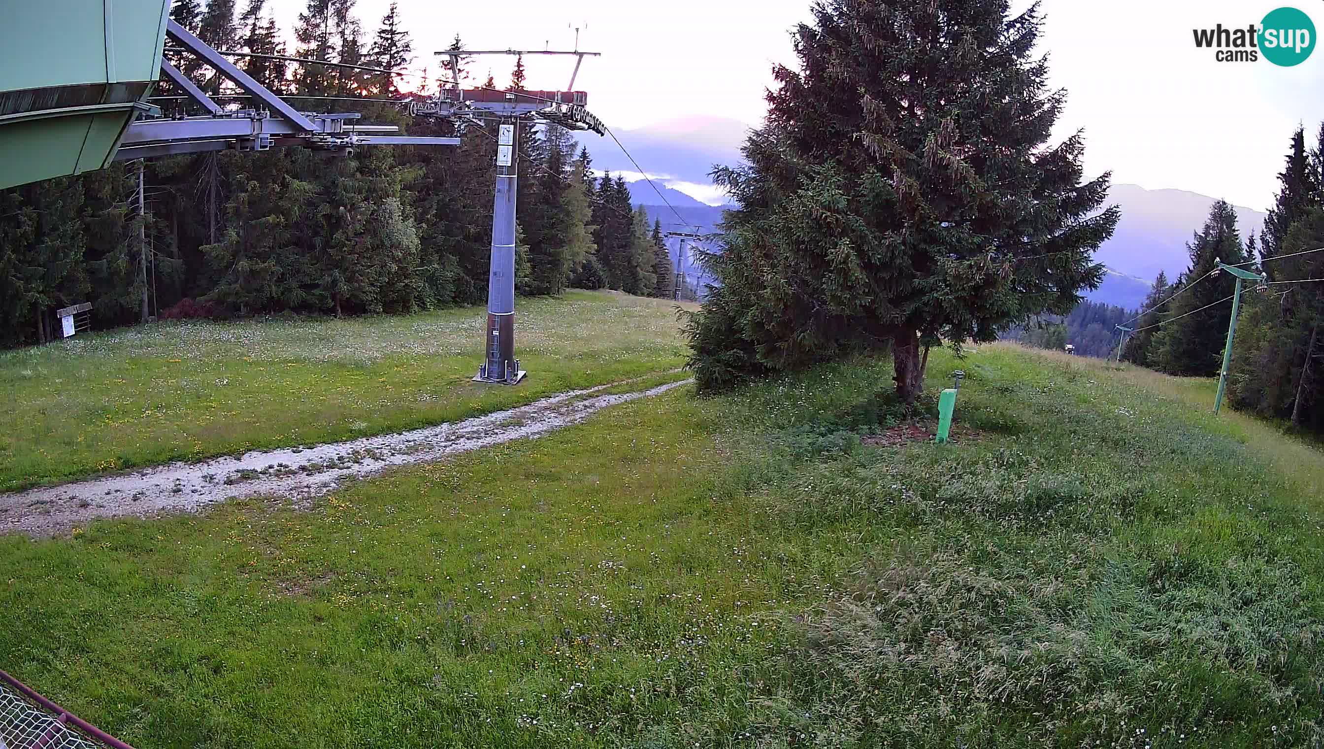 Skizentrum webcam Cerkno Lom – Slowenien