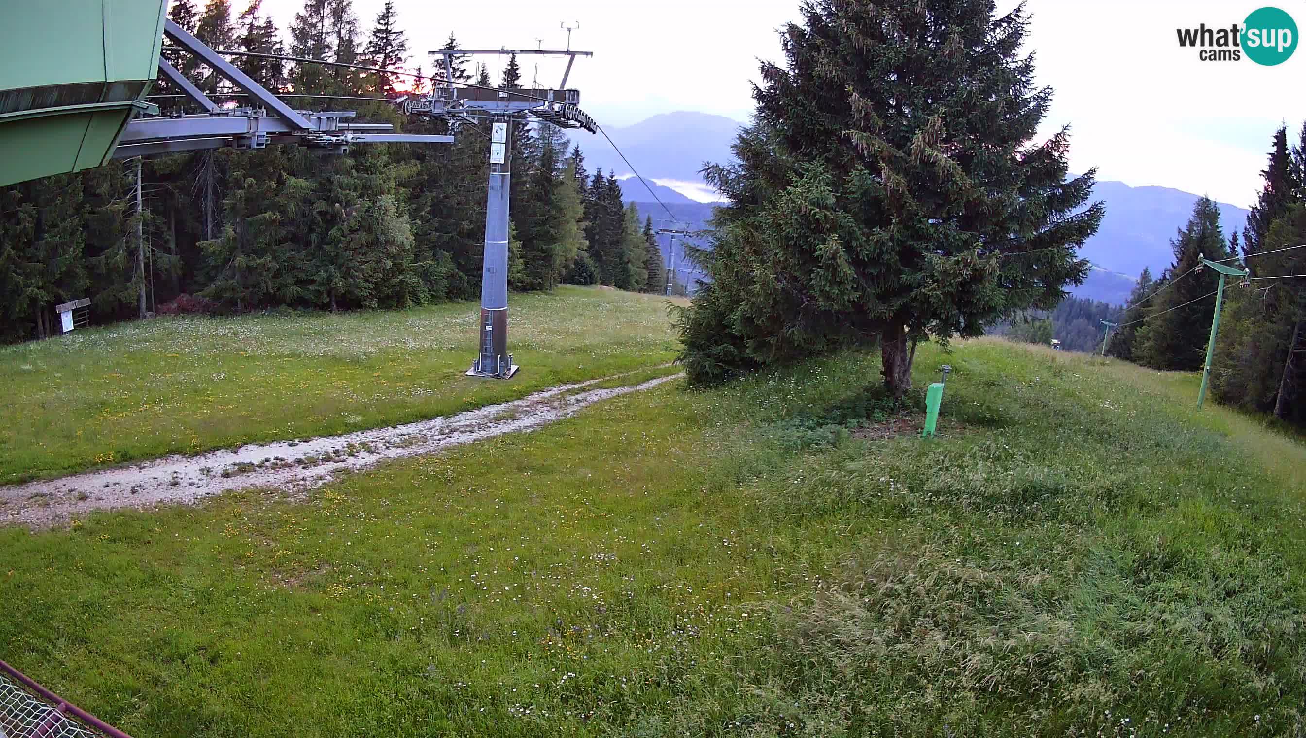 Skizentrum webcam Cerkno Lom – Slowenien