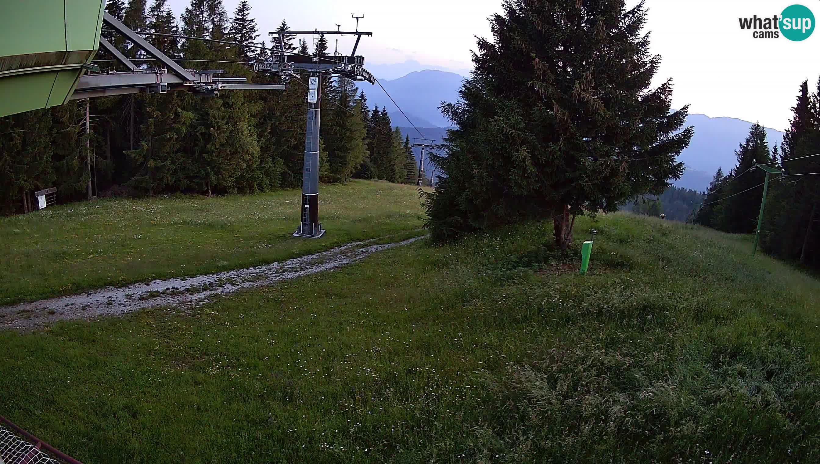 Skizentrum webcam Cerkno Lom – Slowenien