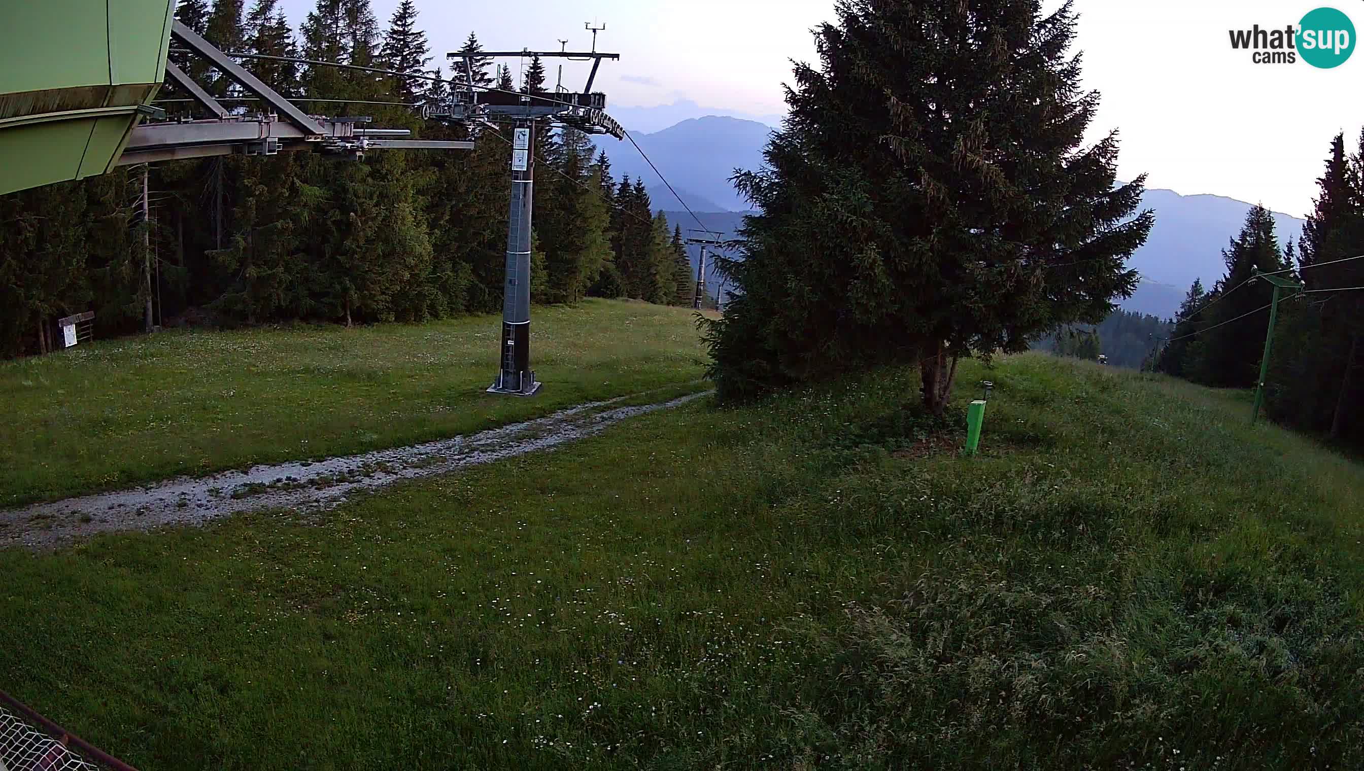 Centre de ski de Cerkno webcam Lom – Slovénie