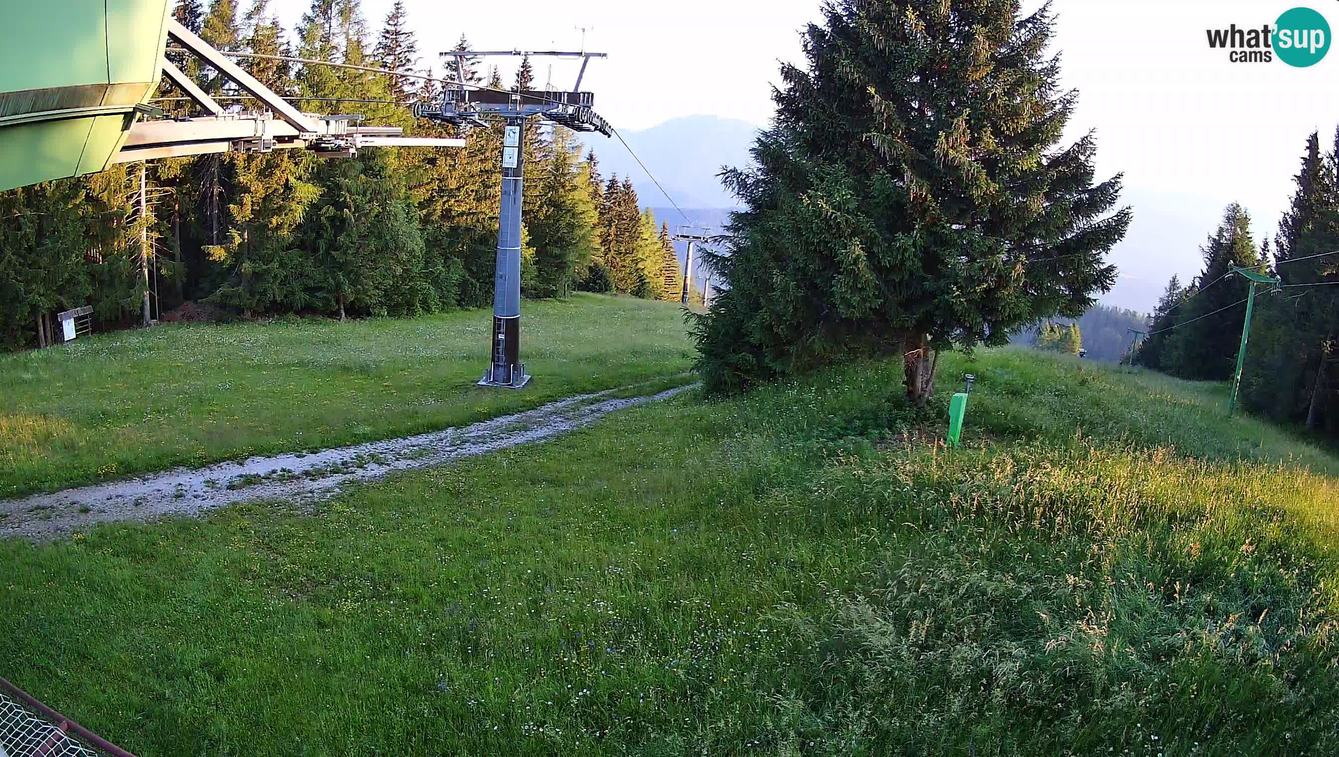 Centre de ski de Cerkno webcam Lom – Slovénie