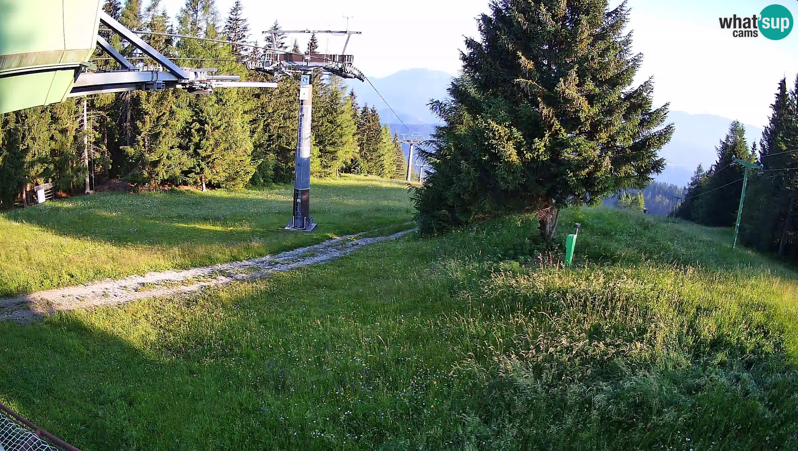 Cámara en vivo Estación de esquí de Cerkno Lom – Eslovenia