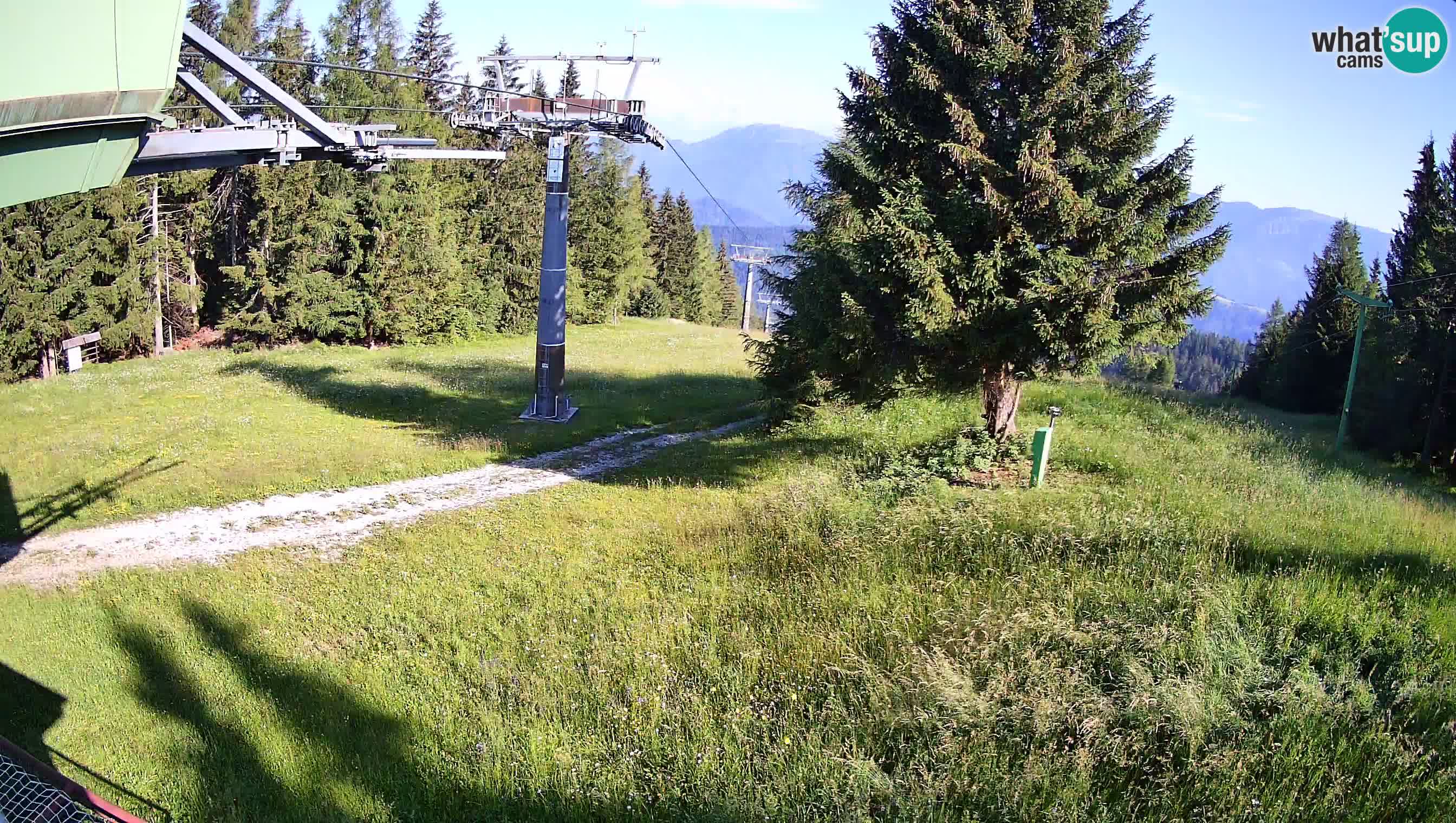 Centre de ski de Cerkno webcam Lom – Slovénie